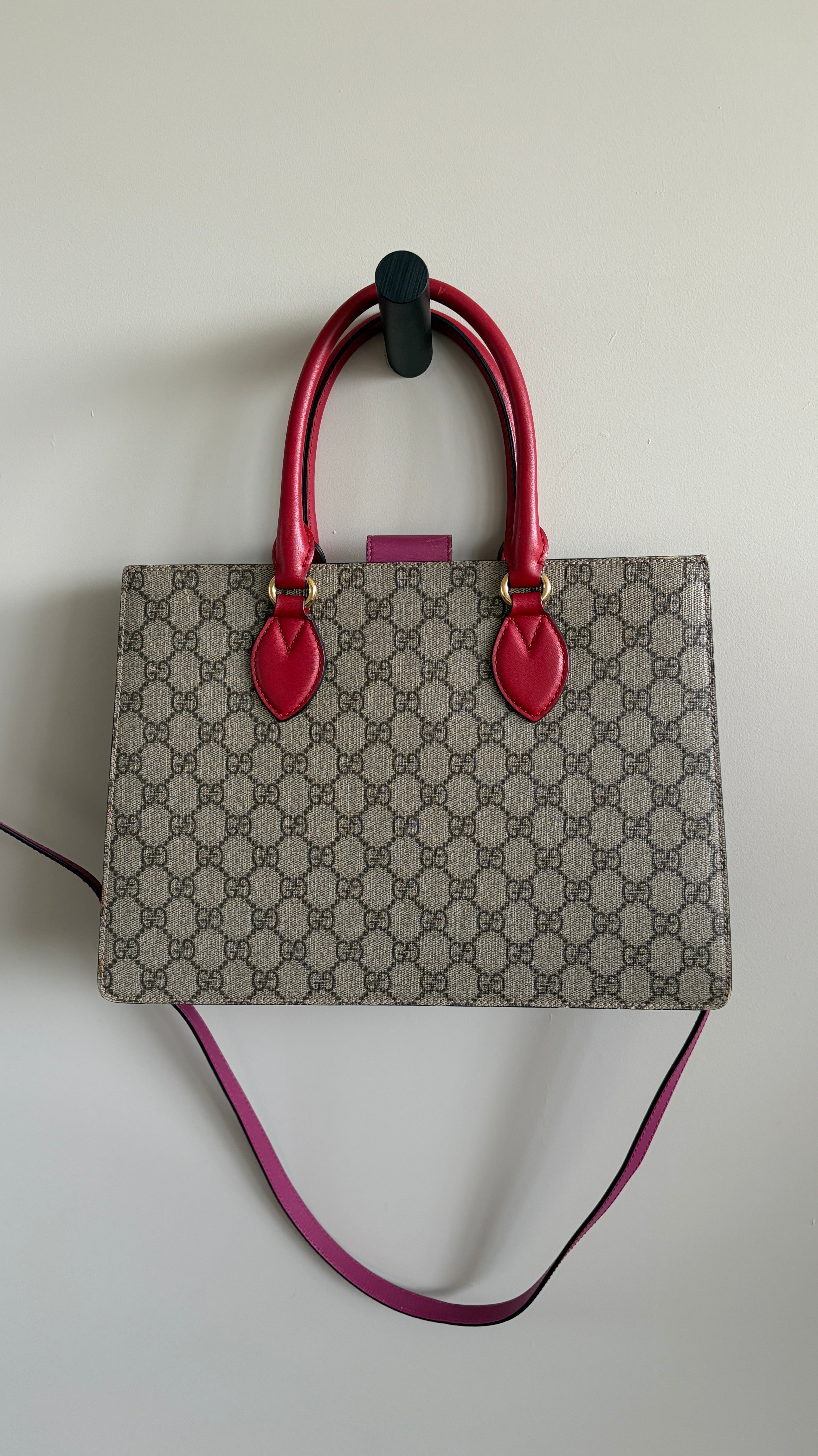 Gucci GG Supreme Top Handle 2Way