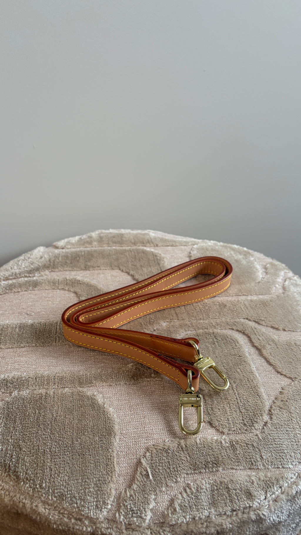 Louis Vuitton Vachetta crossbody strap