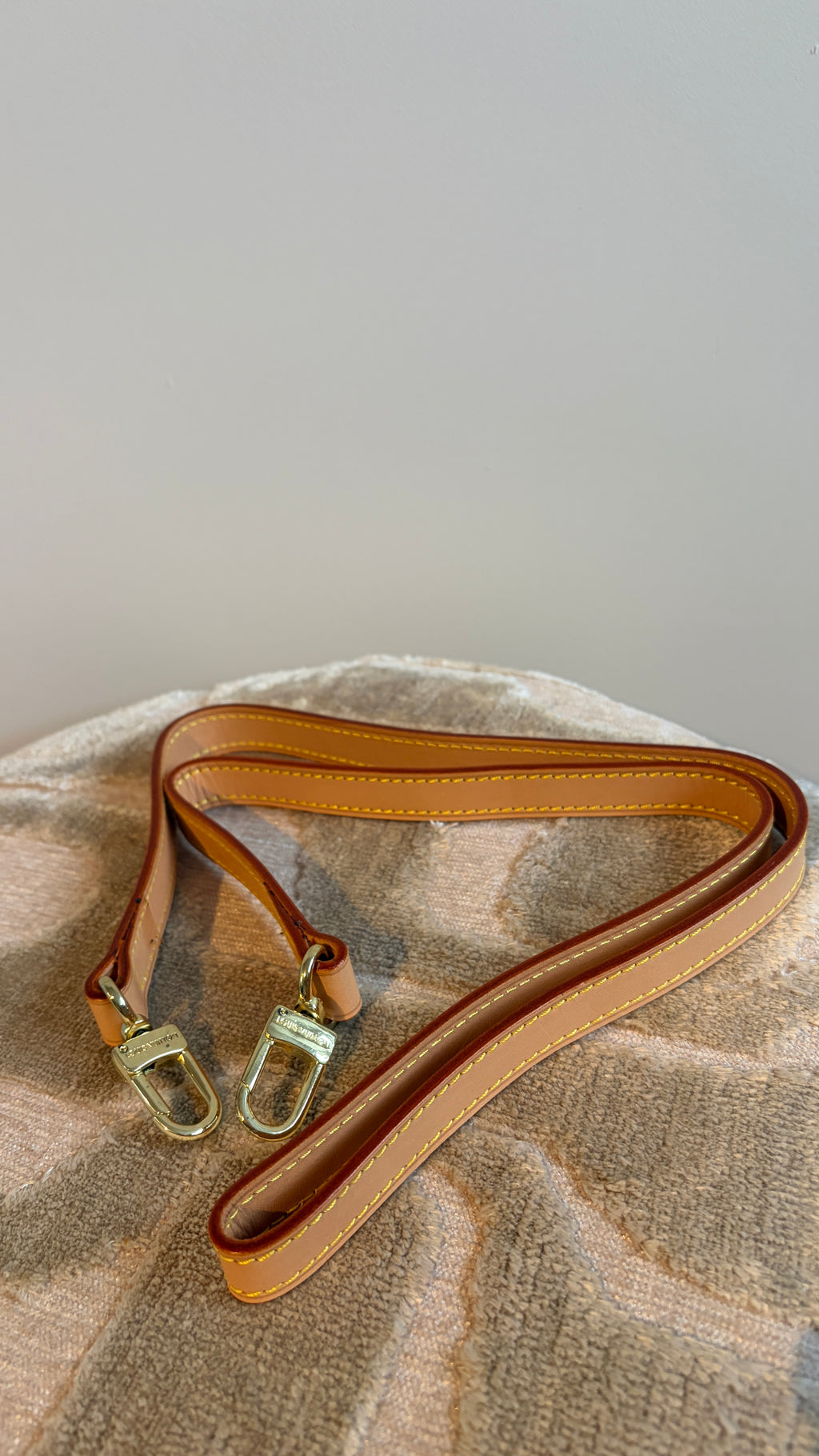 Louis Vuitton Vachetta crossbody strap