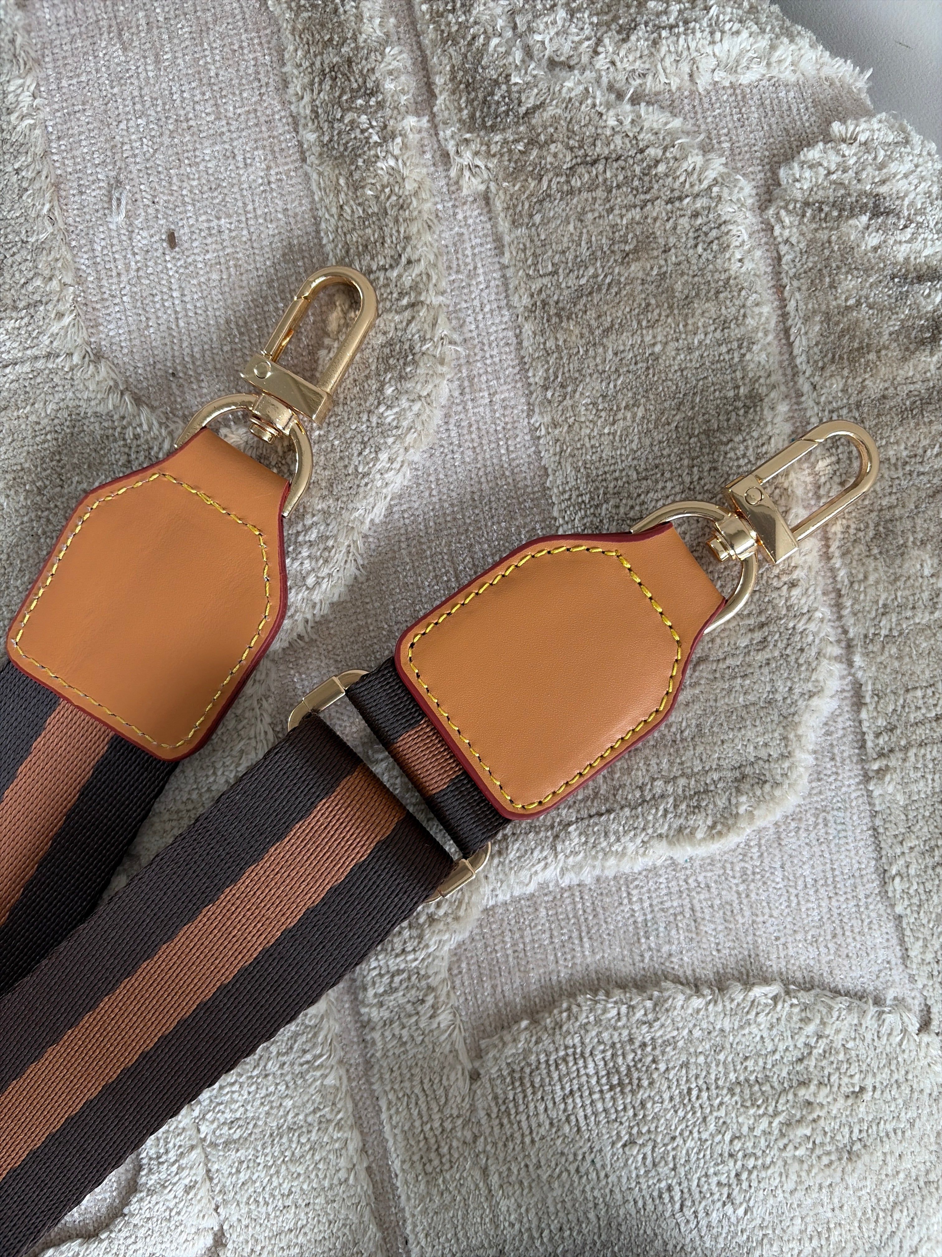 Crossbody strap - Gestreept (Speedy, Alma, Neverfull, Keepall) - 2