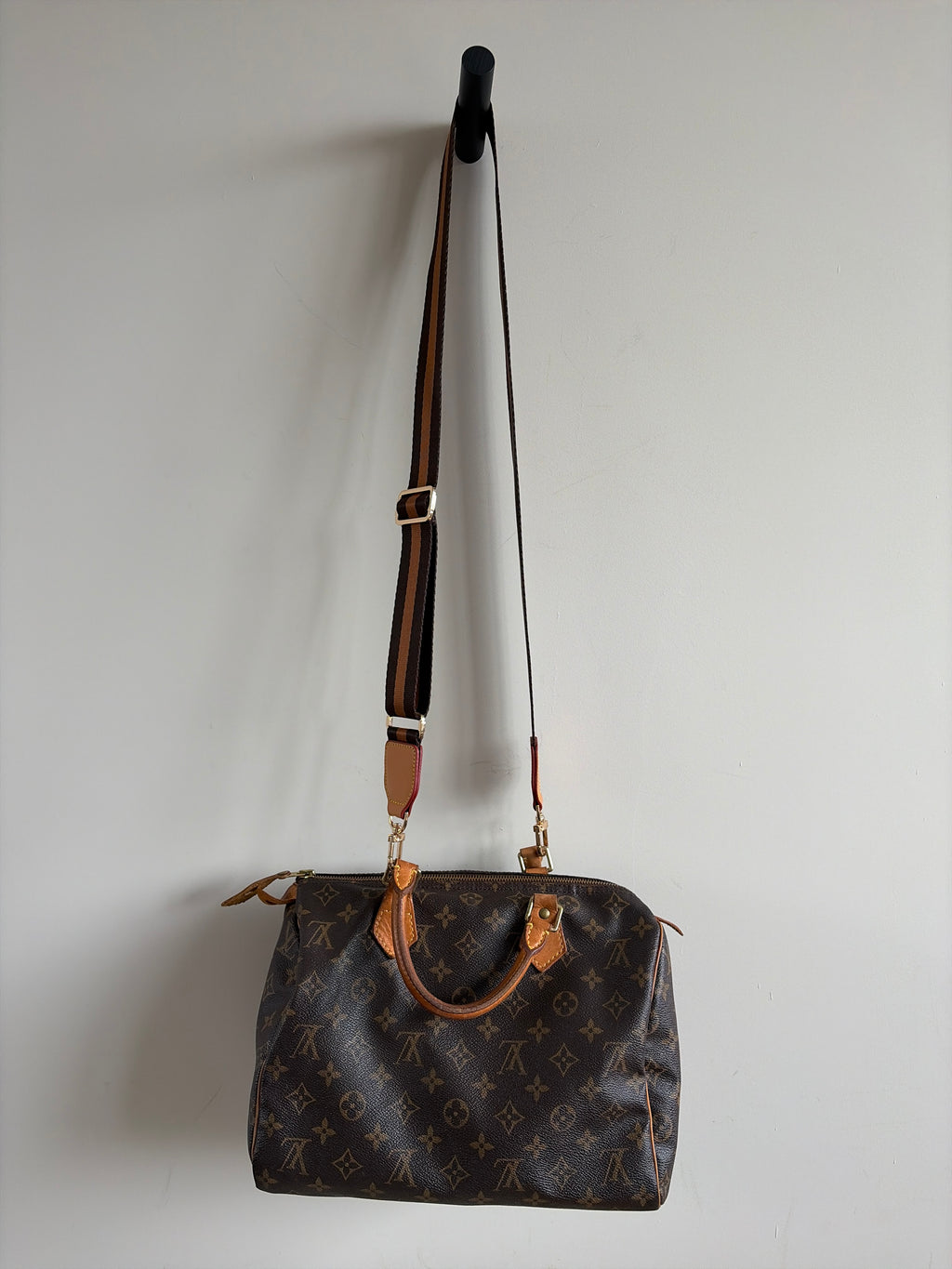Crossbody strap - Gestreept (Speedy, Alma, Neverfull, Keepall) - 4
