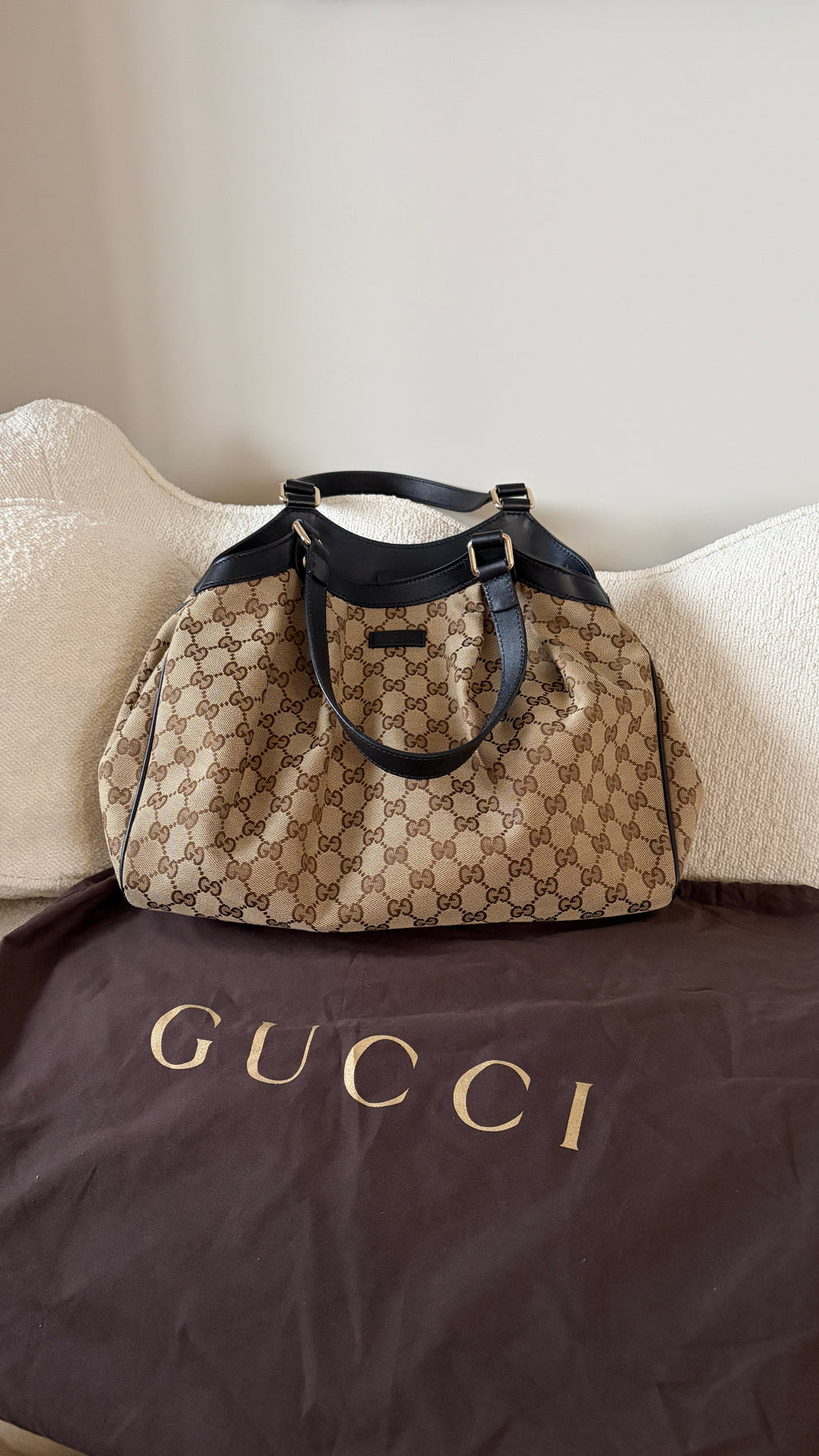 Gucci GG Canvas Tote Bag
