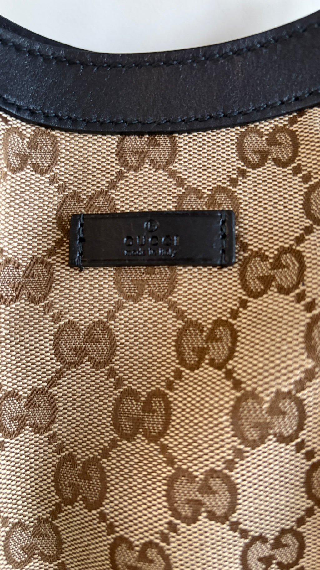 Gucci CC Canvas Tote Bag - Detail voorkant 