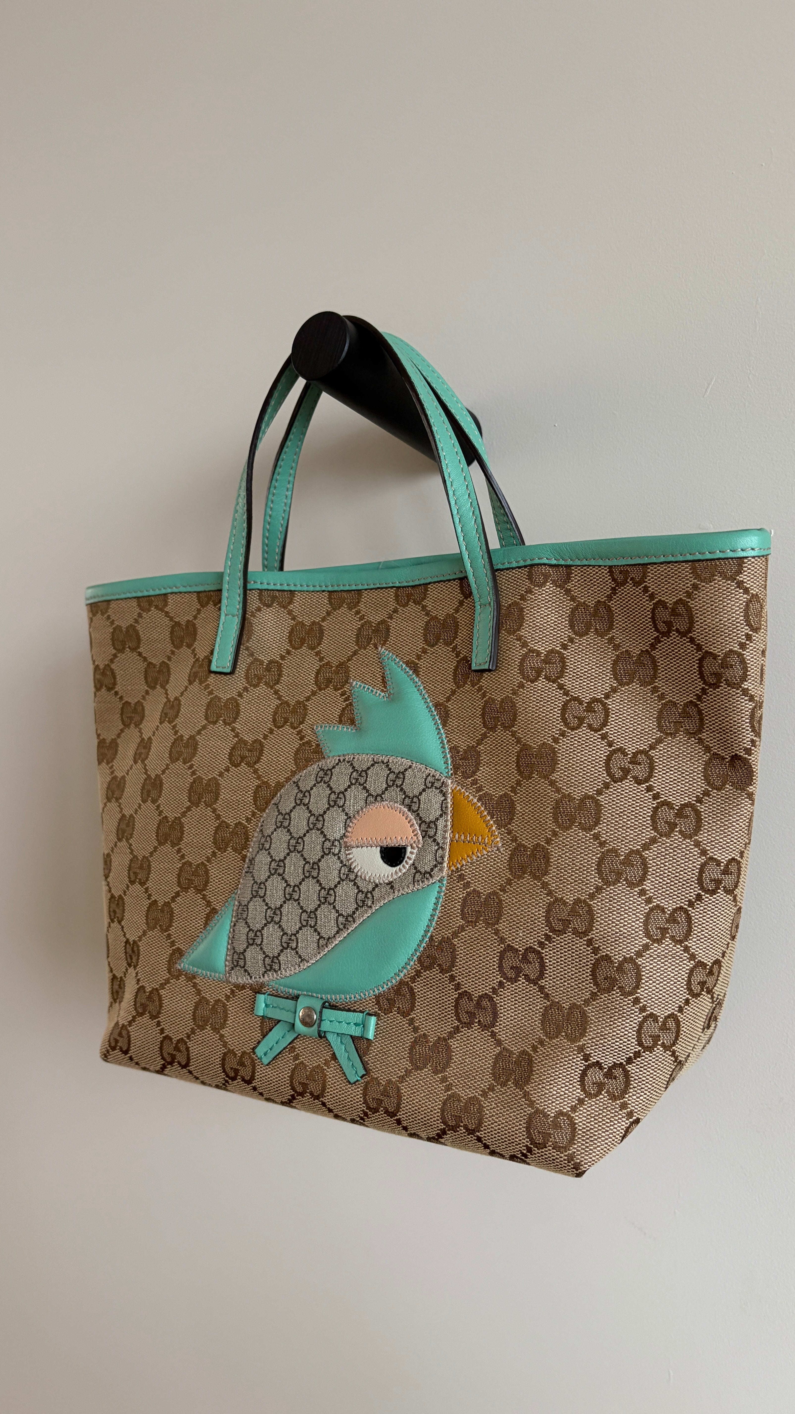 Gucci Children's Zoo Pappagallo Aqua - Voor/Zijkant