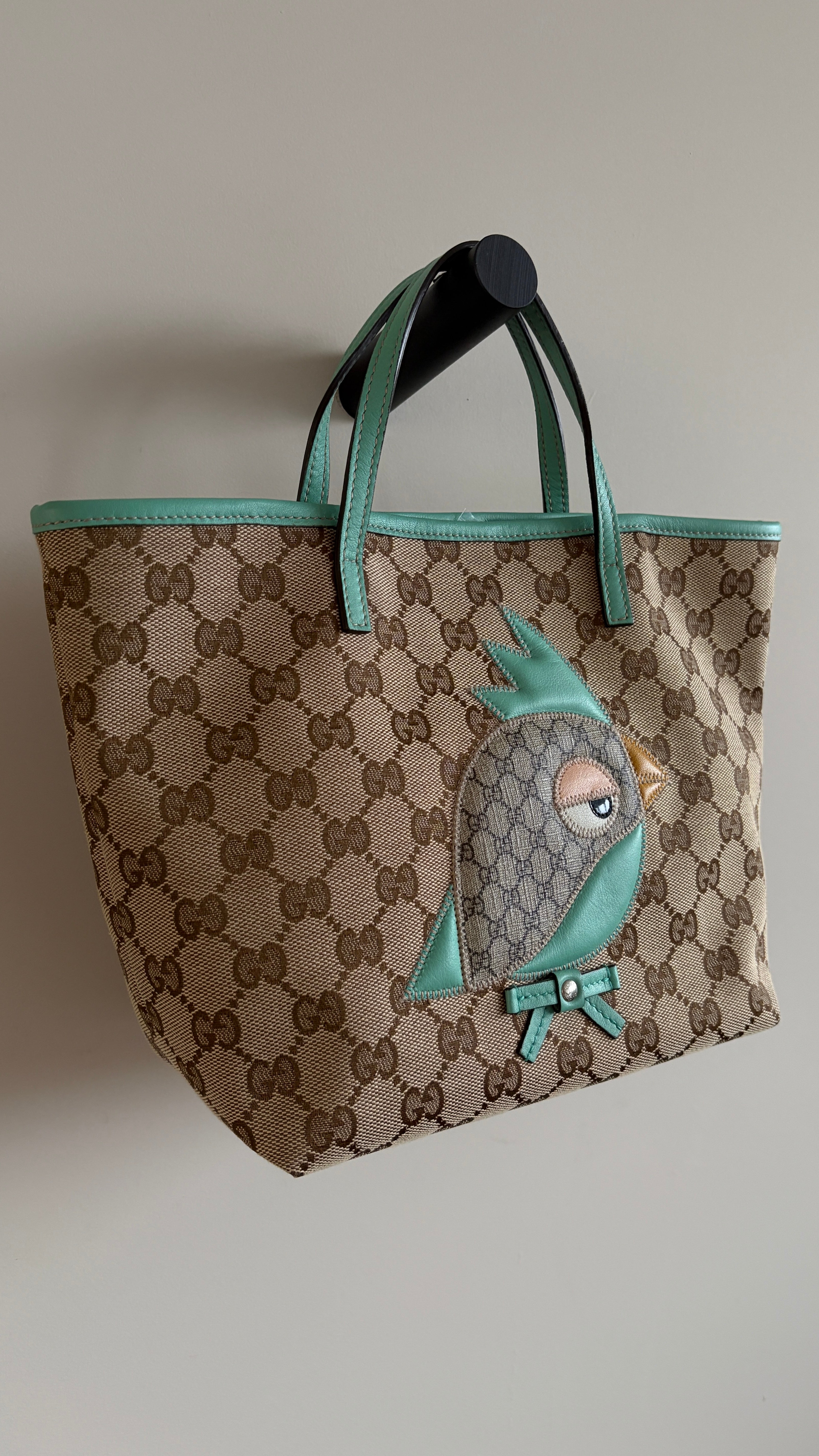 Gucci Children's Zoo Pappagallo Aqua - Zijkant