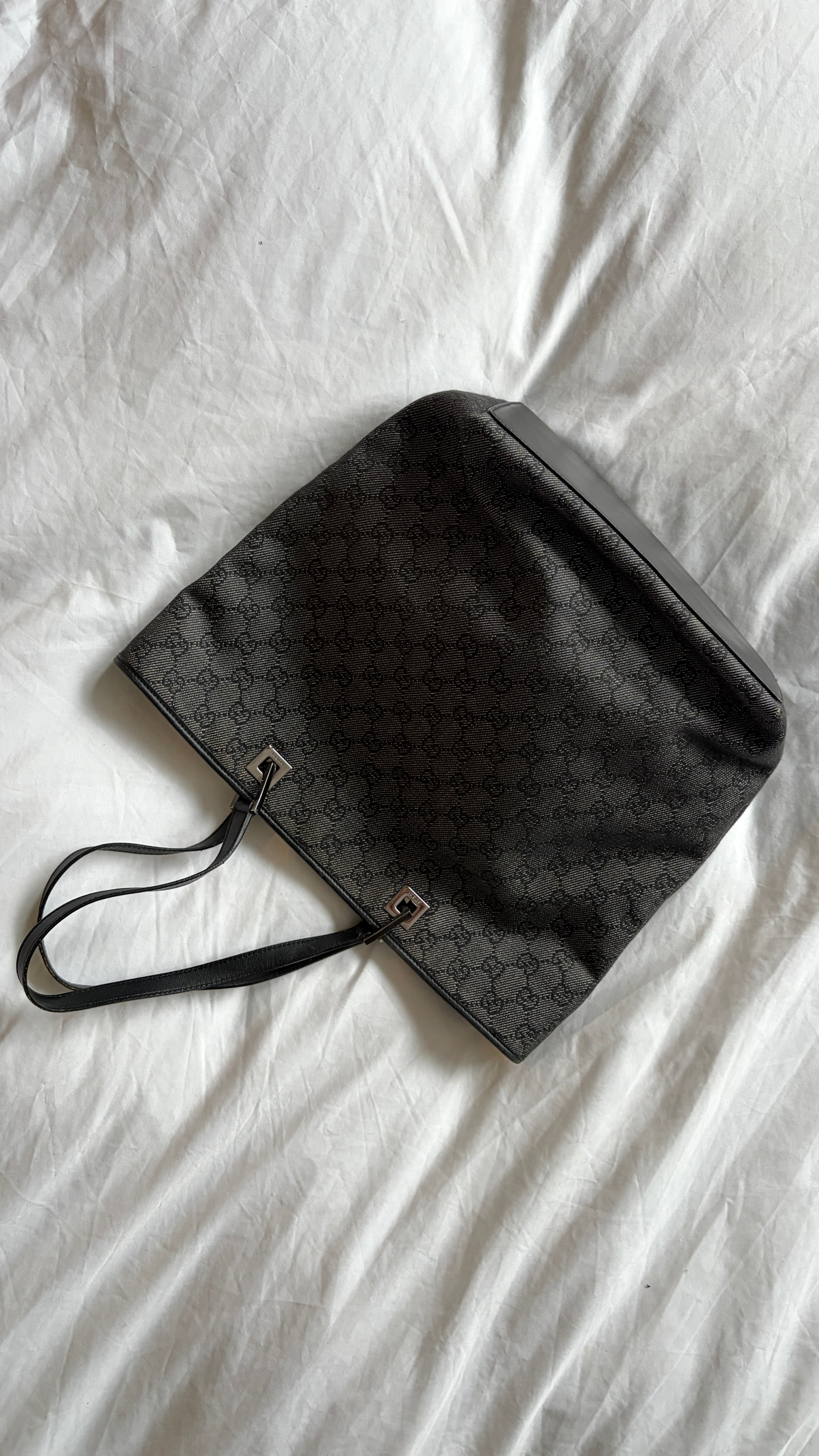 Gucci Denim Tote Bag 