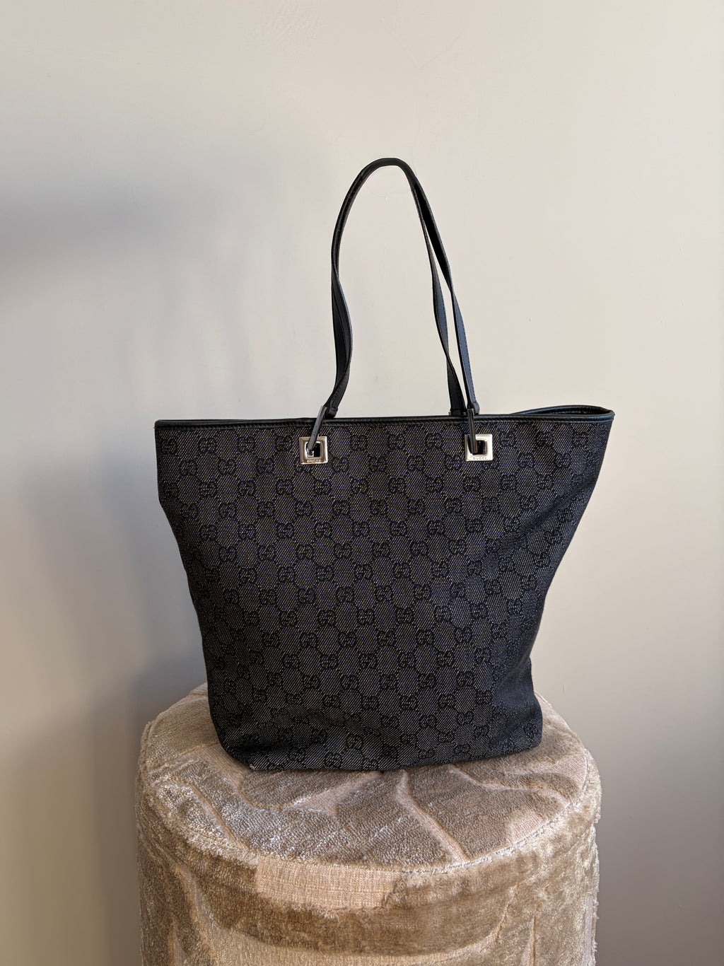 Gucci Denim Tote Bag - Productfoto