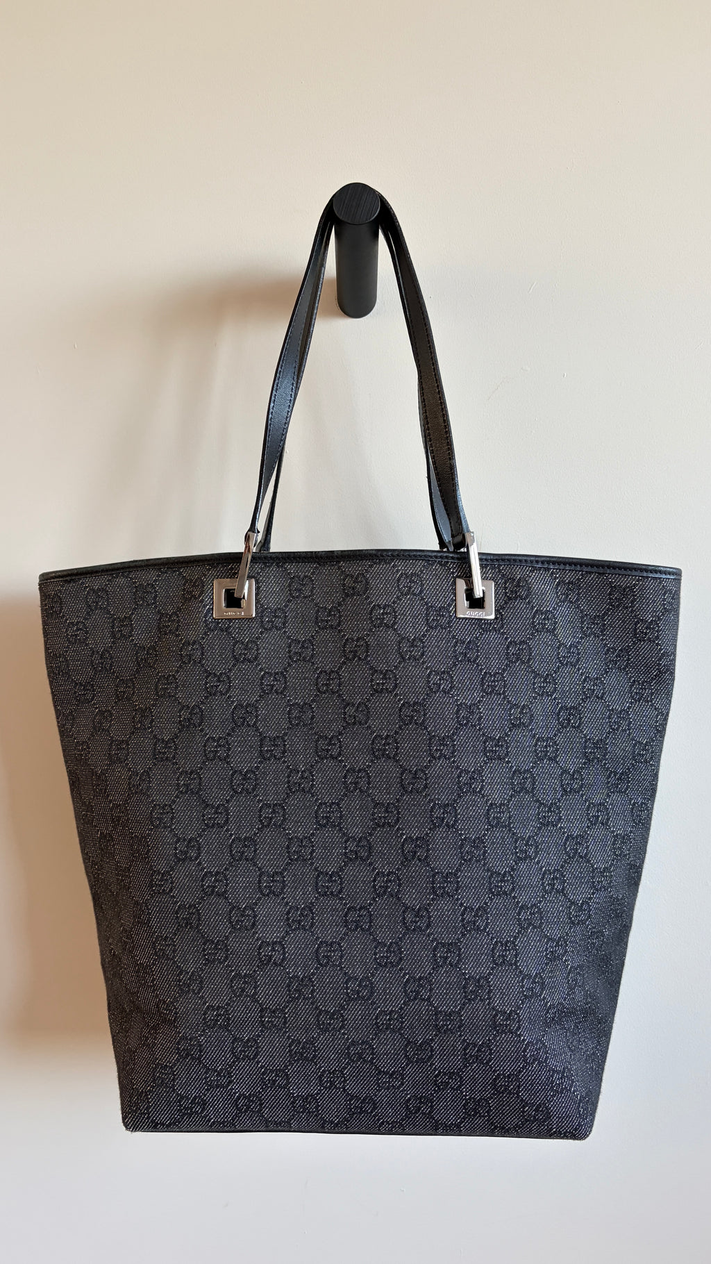 Gucci Denim Tote Bag - voorkant