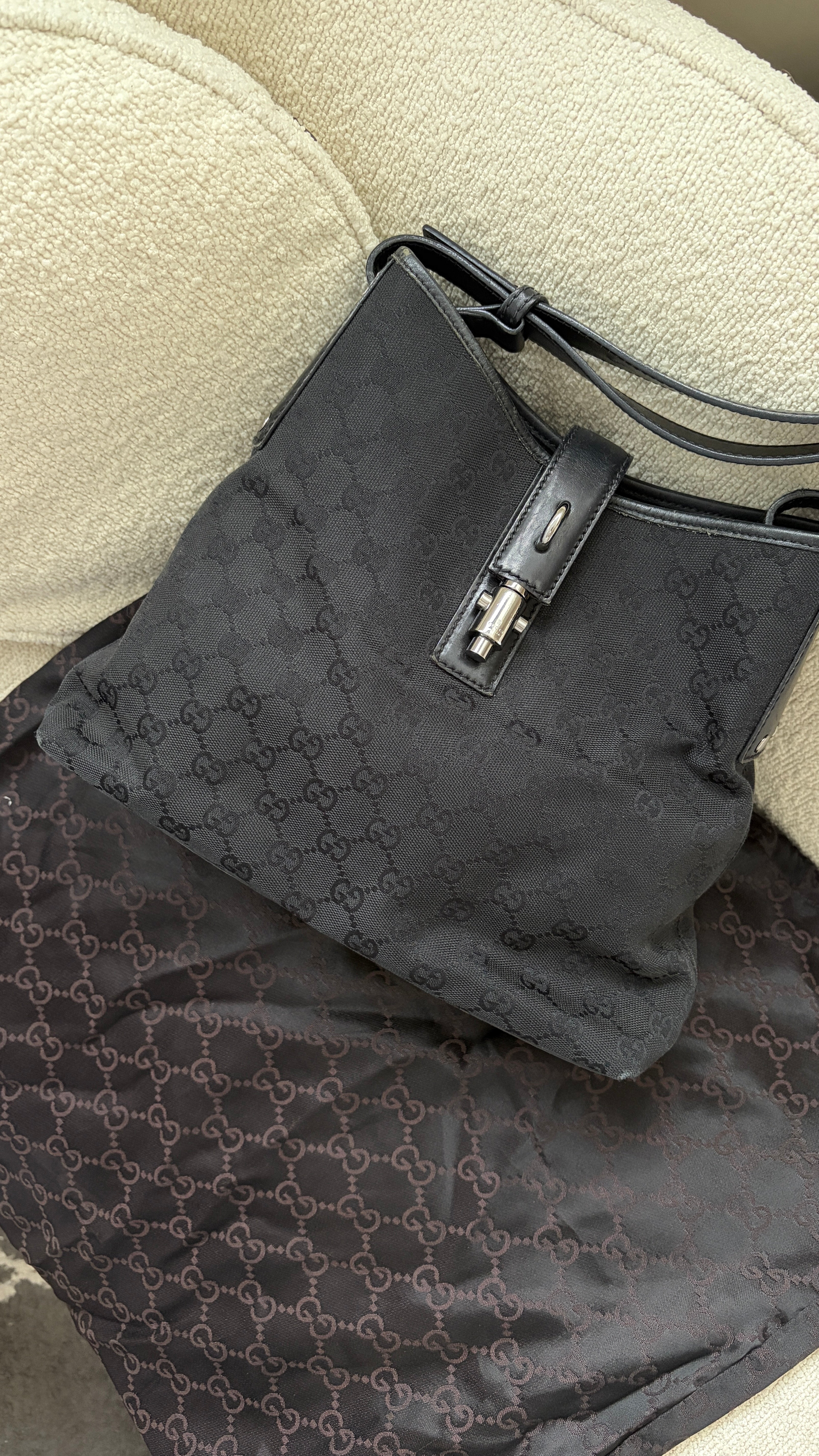  Gucci Jackie Black - met dustbag