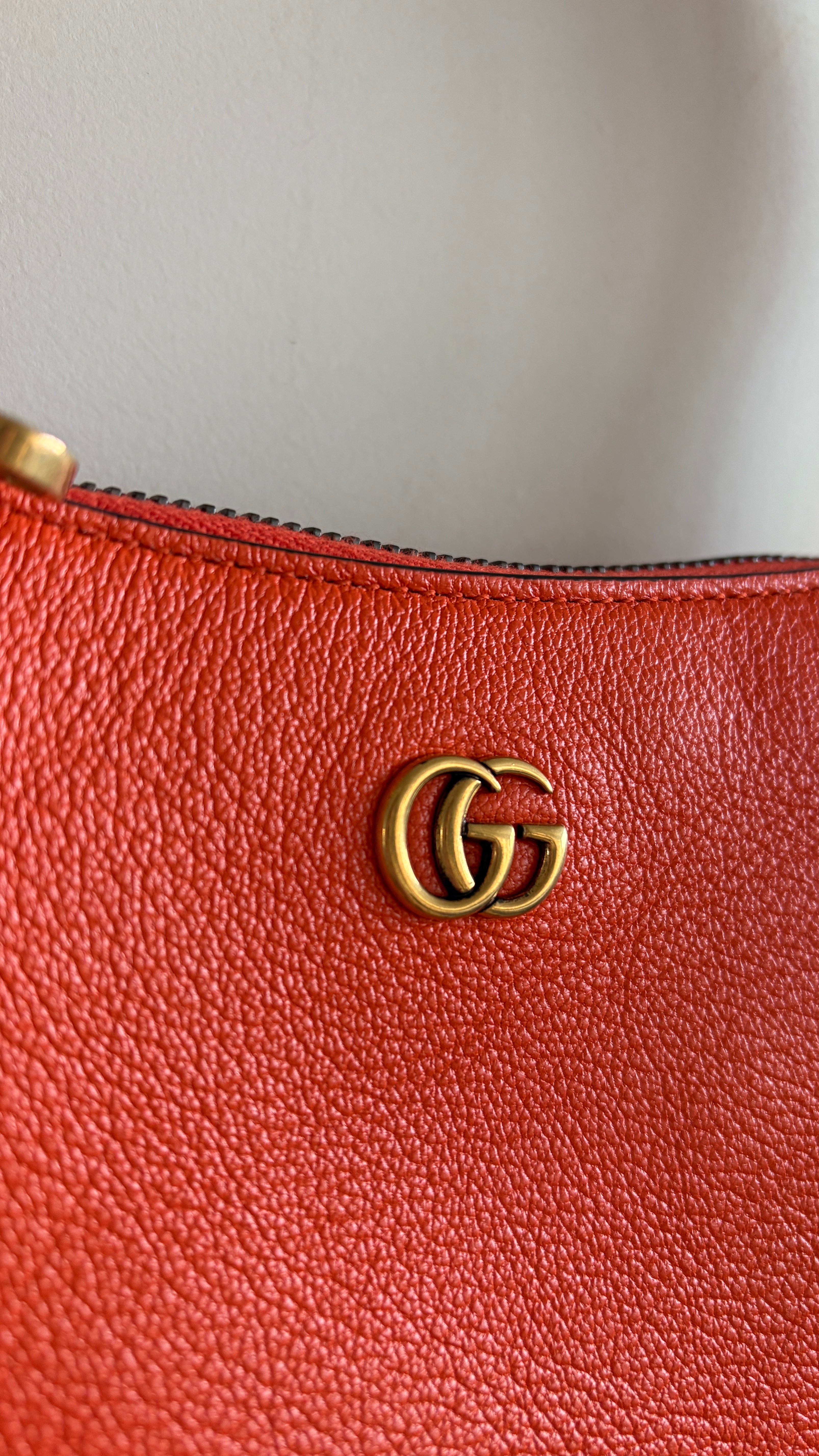 Gucci Marmont Aphrodite Oranje - Logo