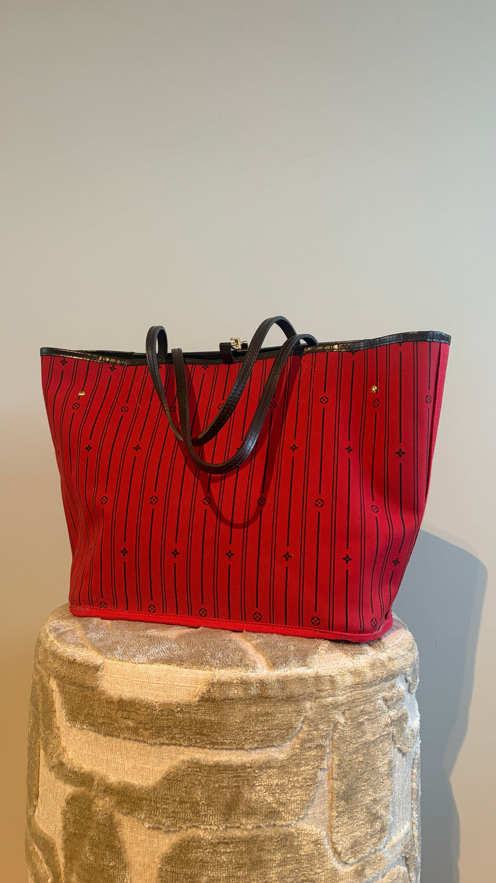Louis Vuitton Neverfull MM Damier Ebène - Productfoto 5