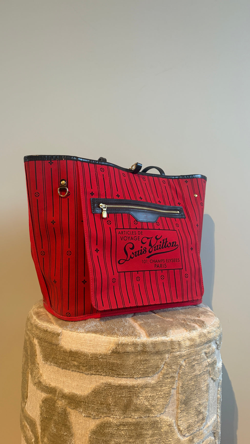 Louis Vuitton Neverfull MM Damier Ebène - Productfoto 6
