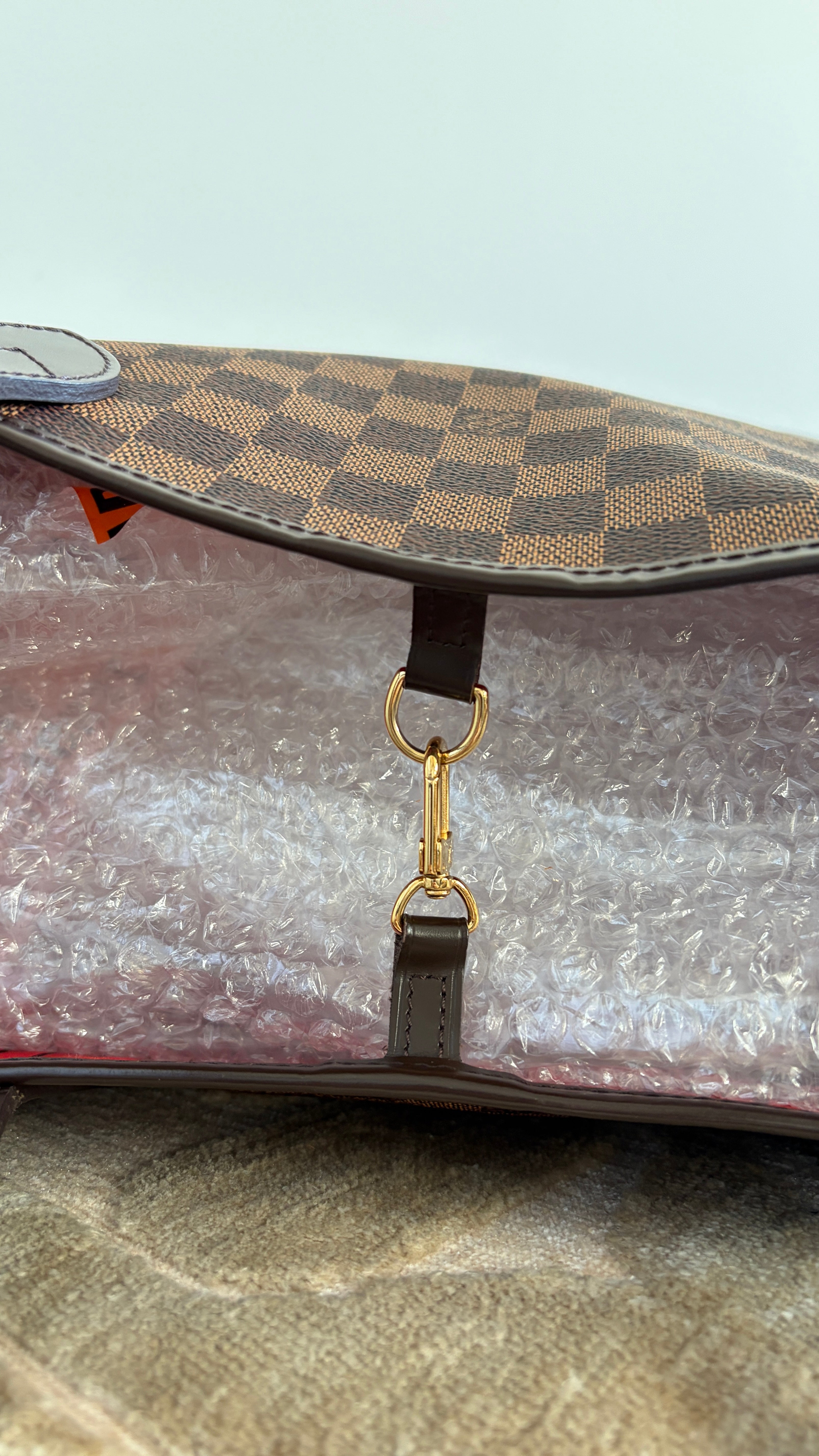 Louis Vuitton Neverfull MM Damier Ebène - Productfoto 8