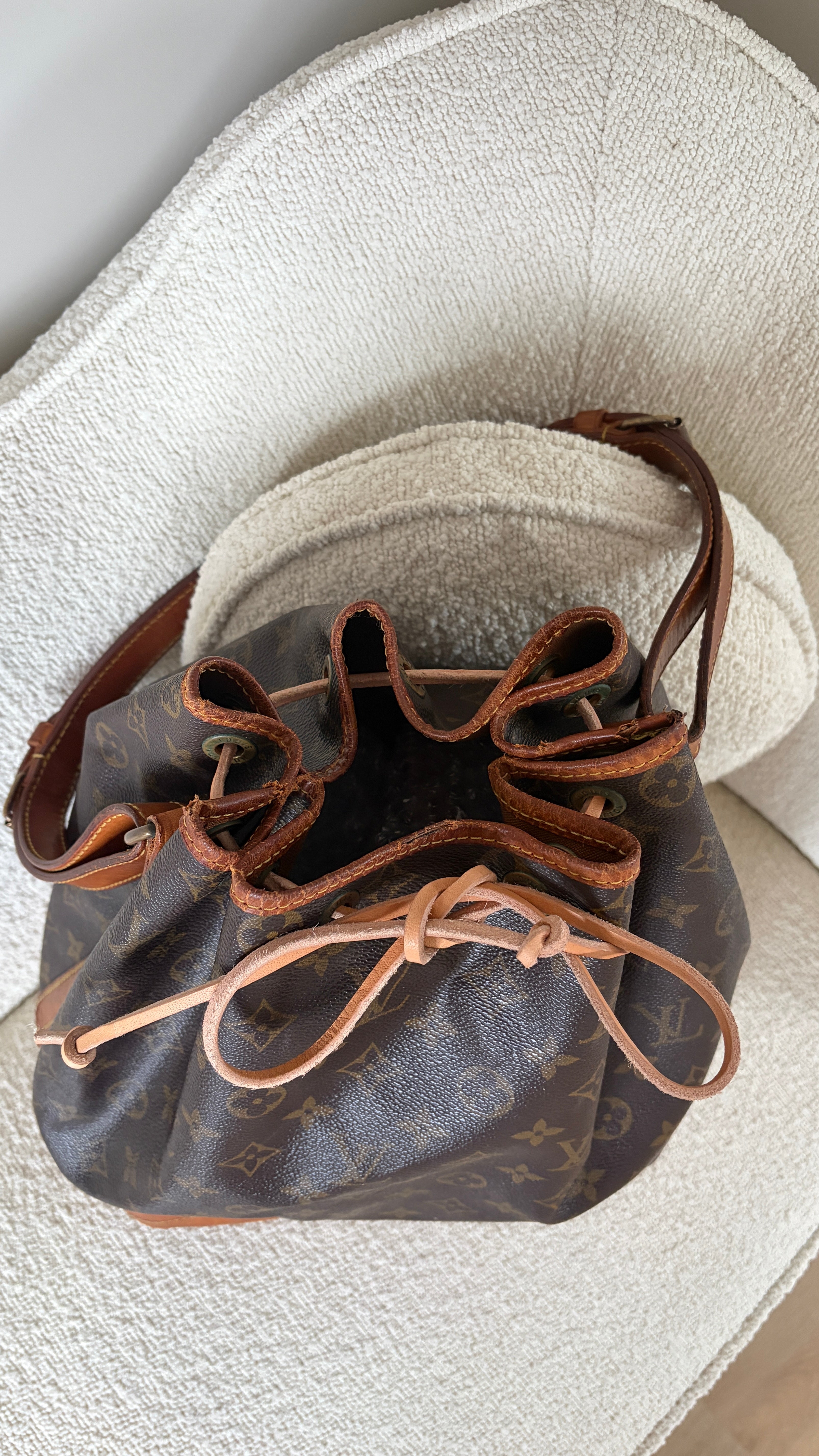 Louis Vuitton Noe - overzicht bovenkant