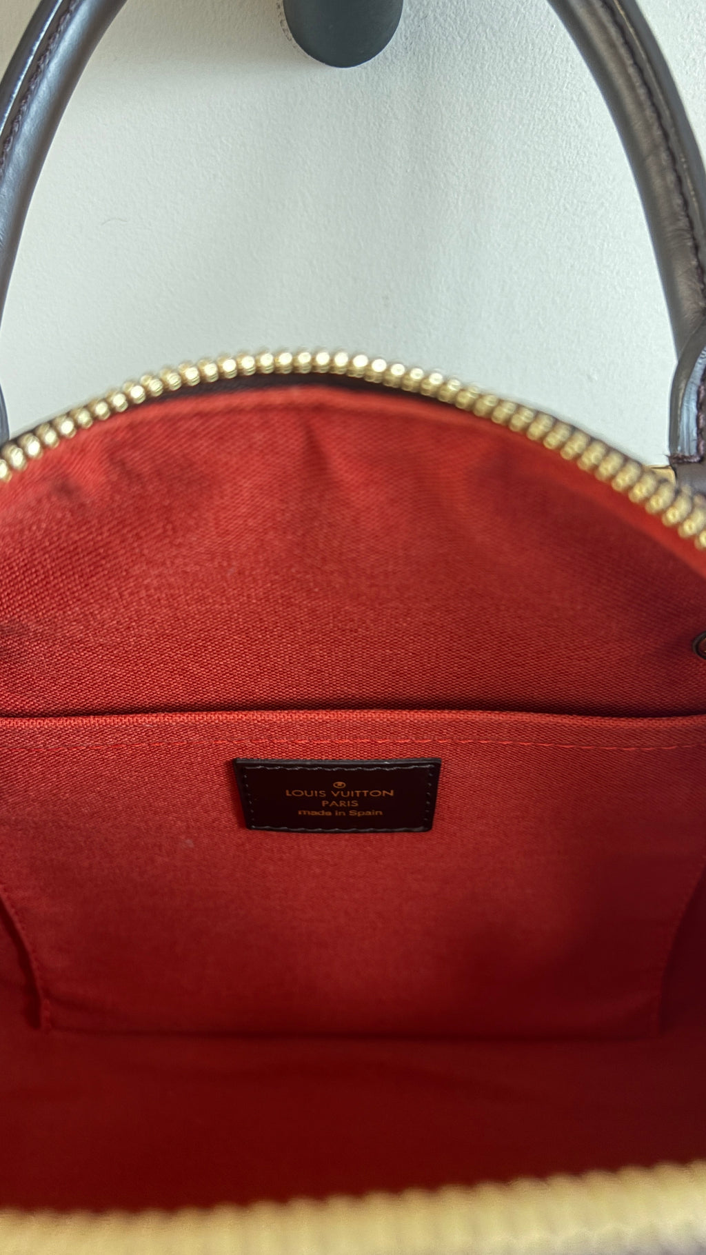 Louis Vuitton Ribera MM - Binnenkant Detail