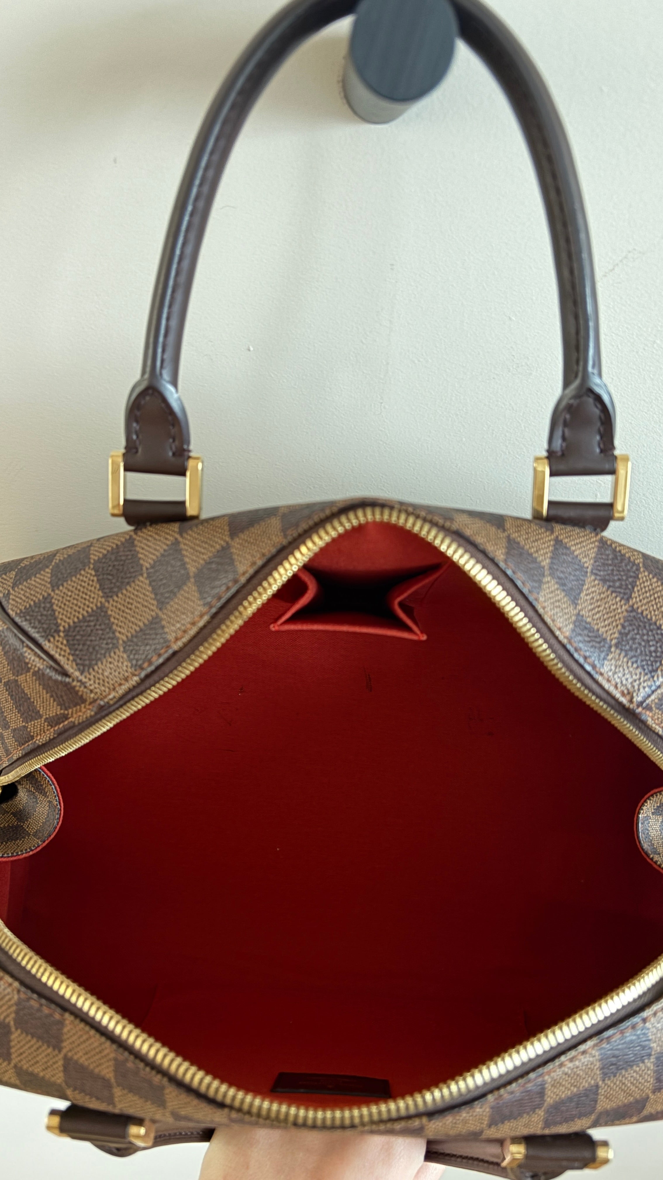  Louis Vuitton Ribera MM - Overzicht Binnenkant