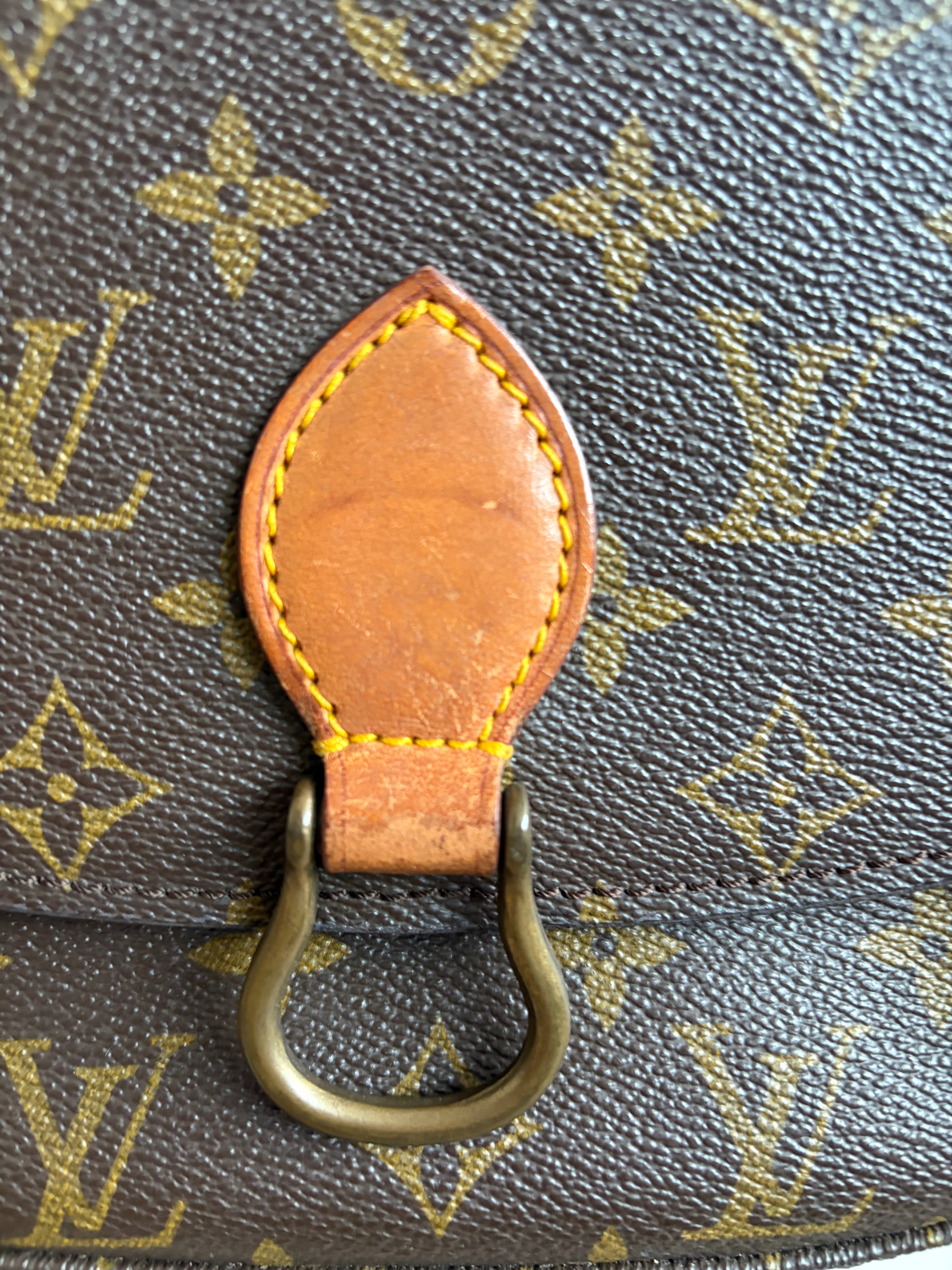 Louis Vuitton Saint Cloud - detail sluiting