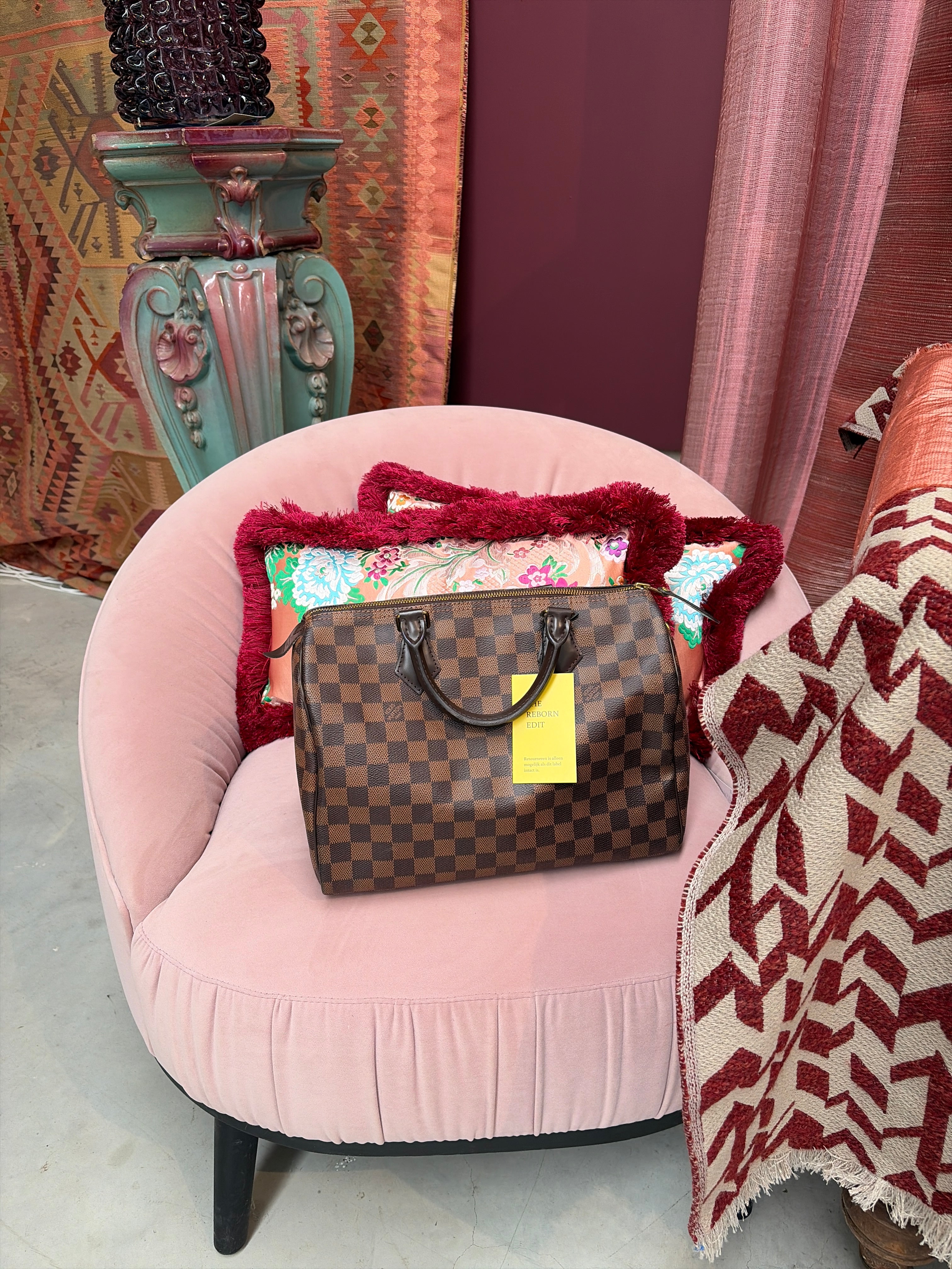 Louis Vuitton Speedy 30 Ebène Damier - The Reborn Edit