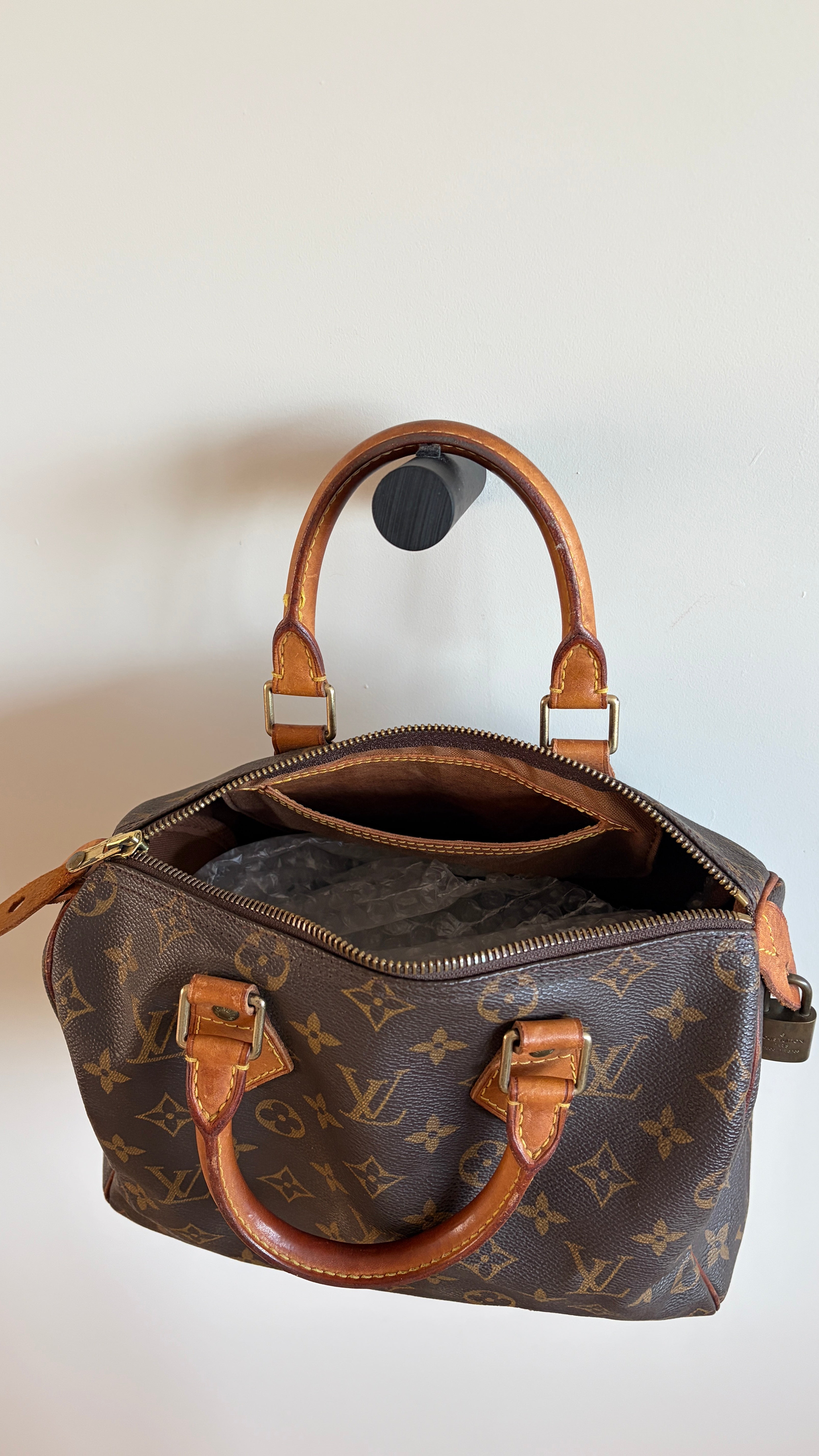Louis vuitton Speedy 25 - binnenkant 