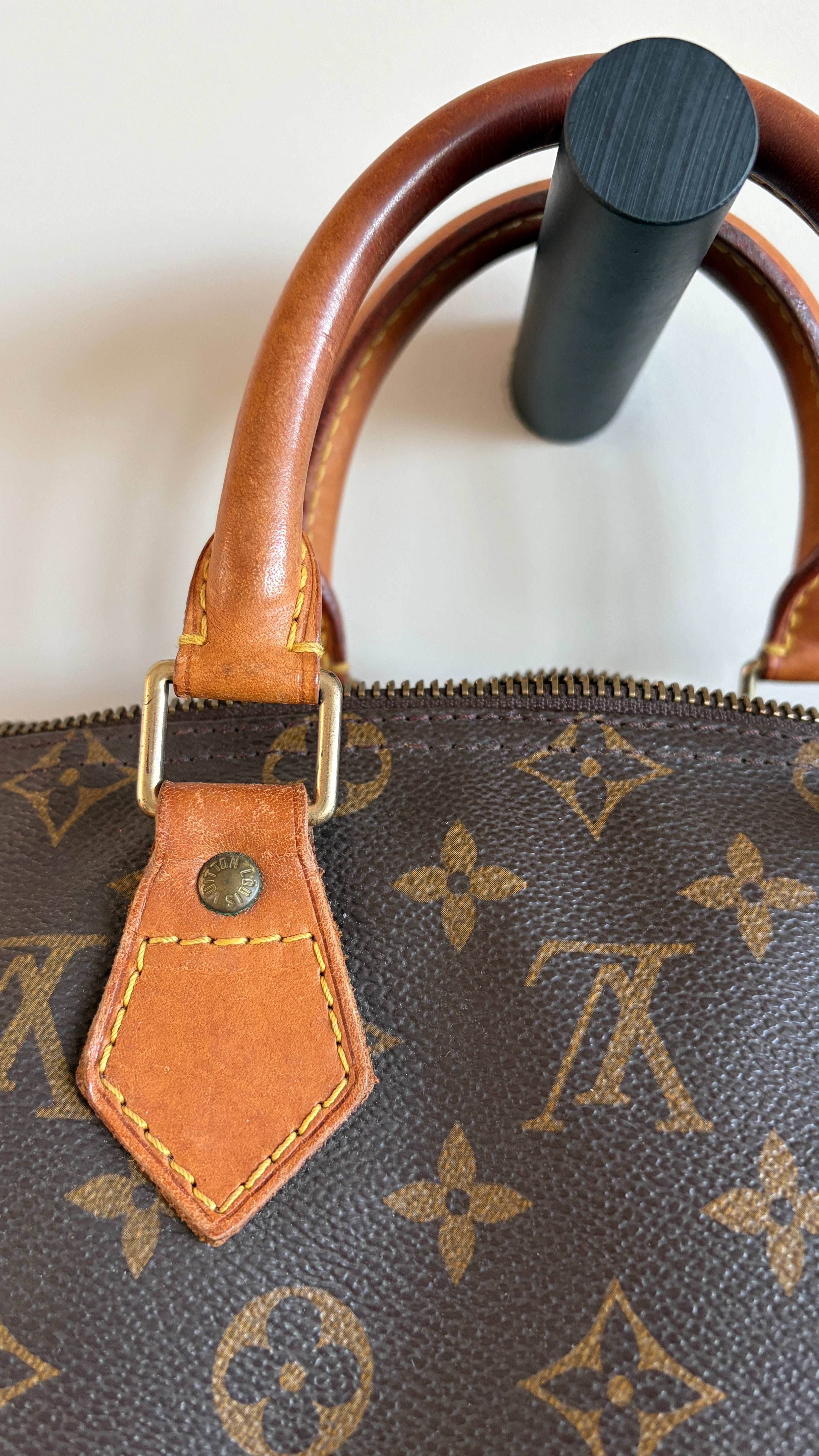 Louis vuitton Speedy 25 - detail voorkant 