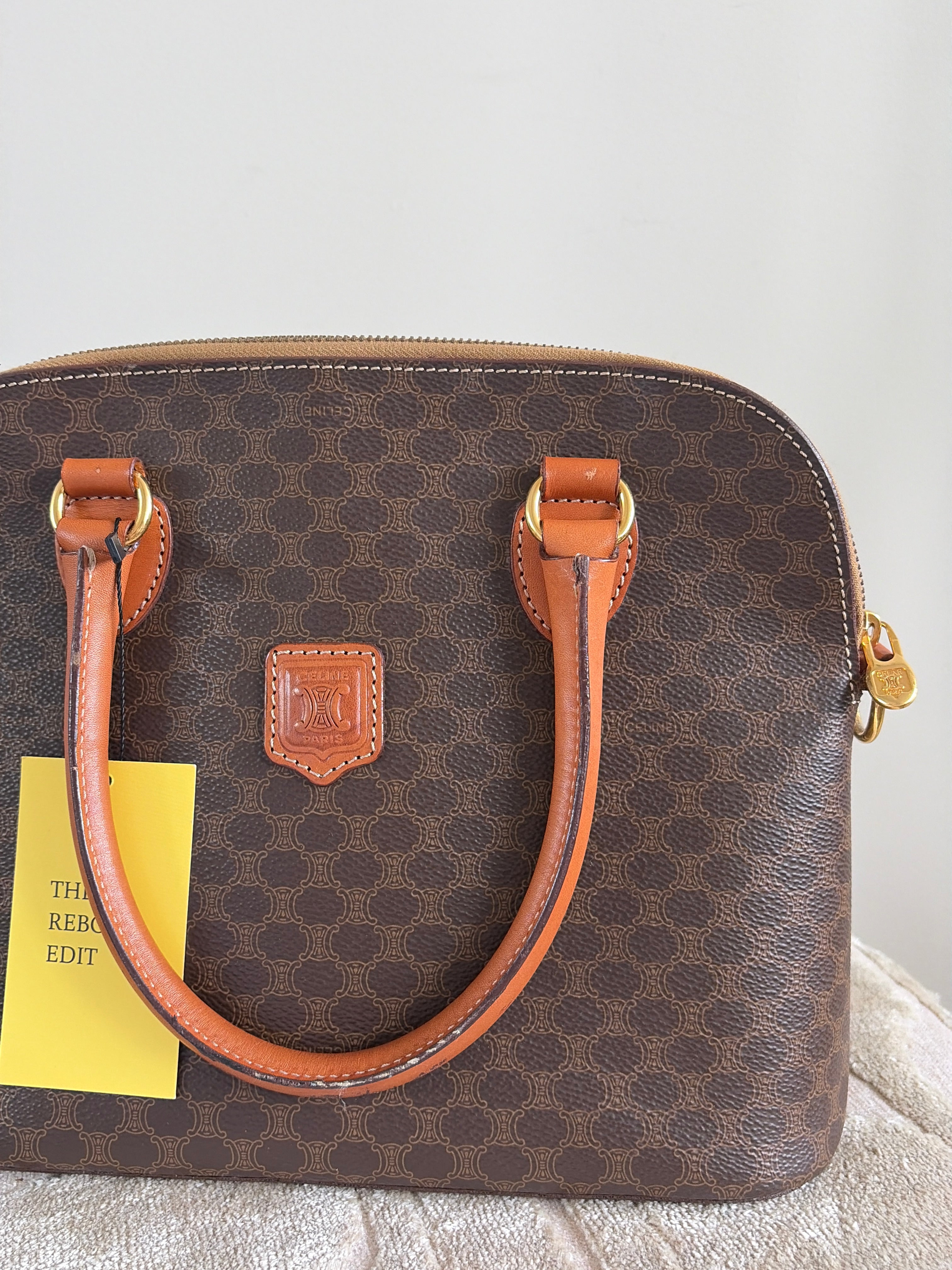 TRE101 - CELINE Macadam Dome Handbag - 11