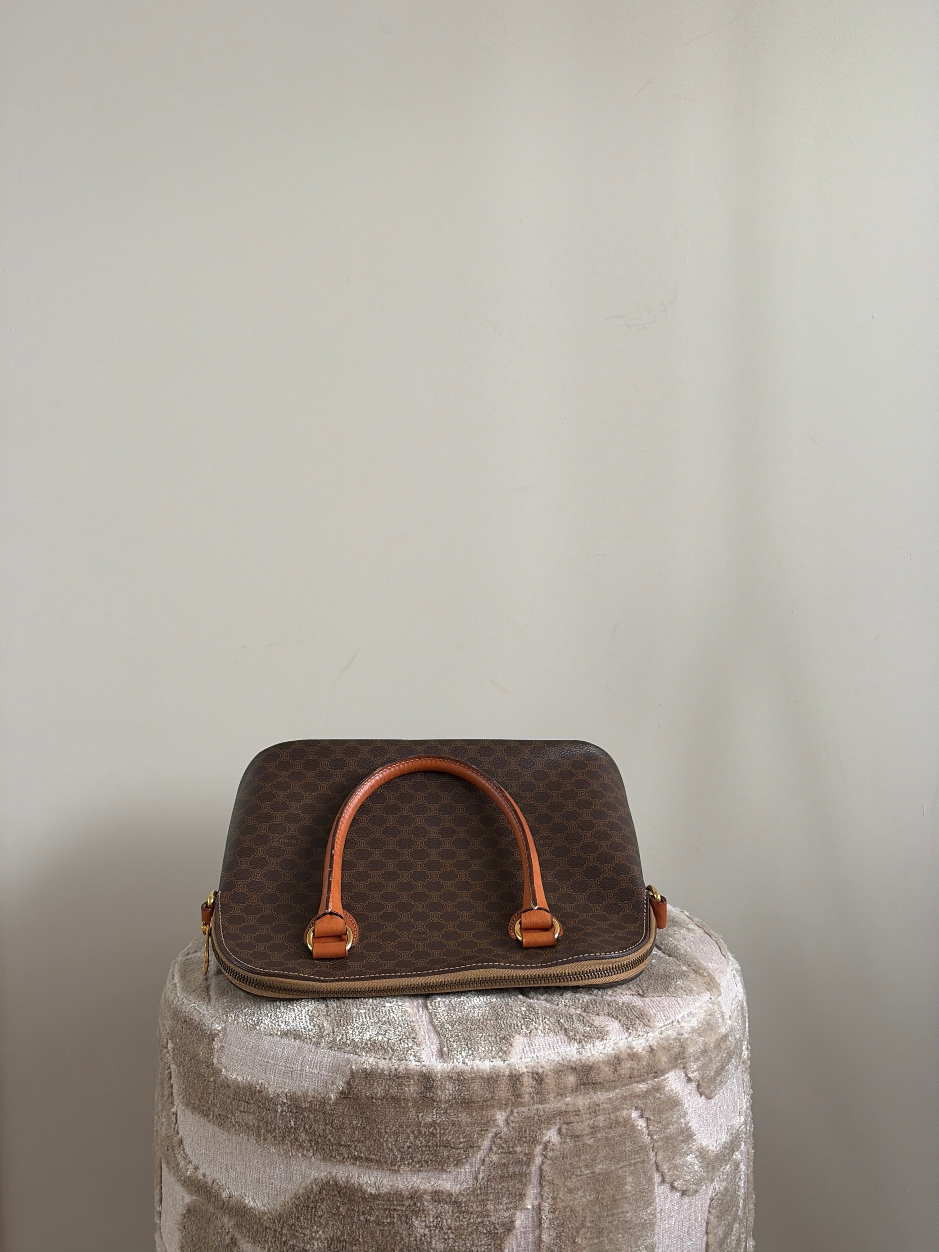 TRE101 - CELINE Macadam Dome Handbag - 6