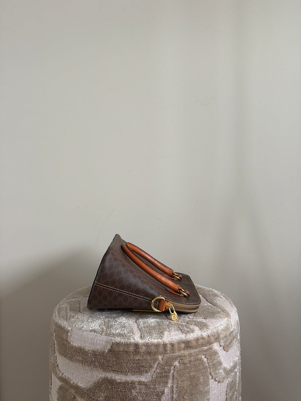 TRE101 - CELINE Macadam Dome Handbag - 9