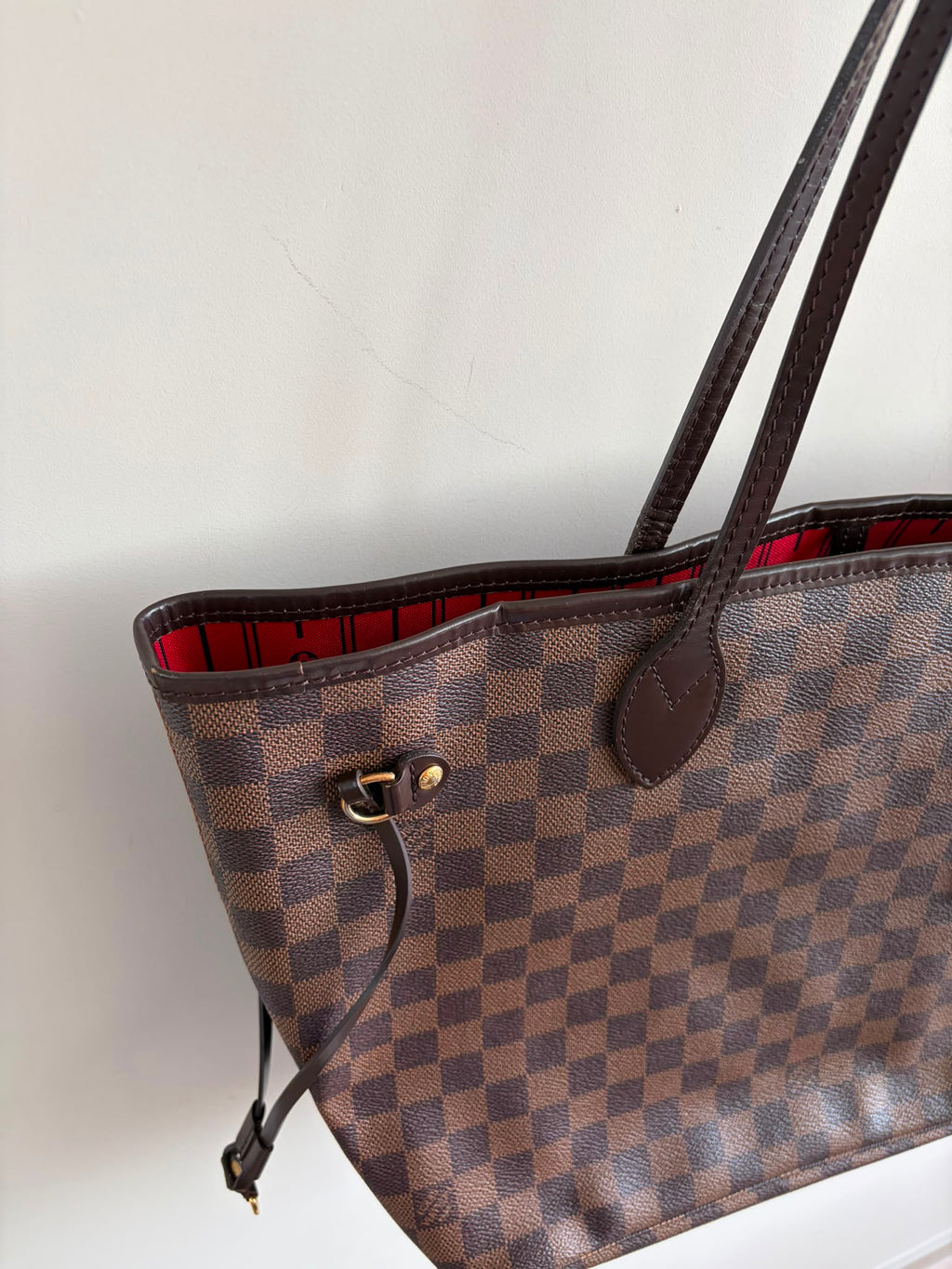 TRE103 - Louis Vuitton Neverfull MM Damier Ebène - 10