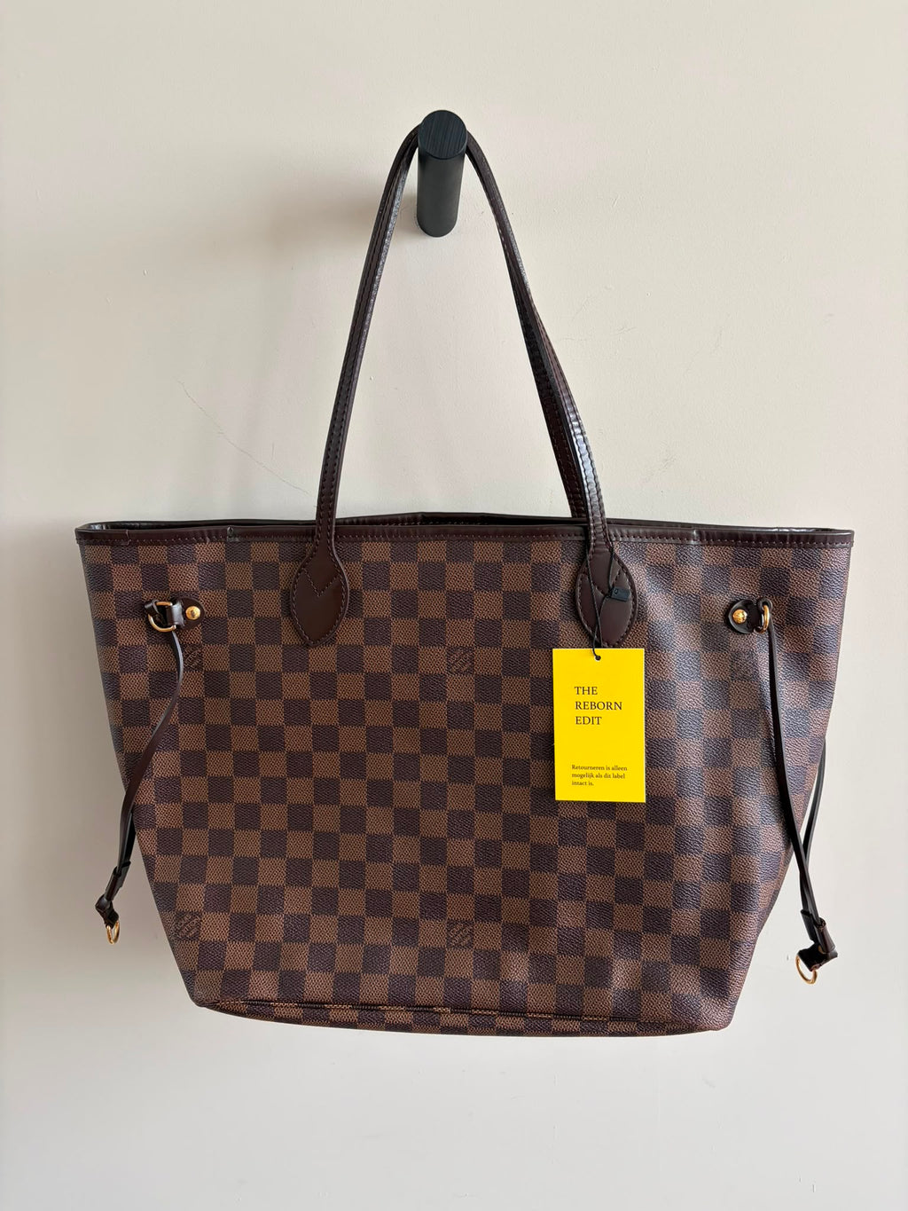 TRE103 - Louis Vuitton Neverfull MM Damier Ebène - 13