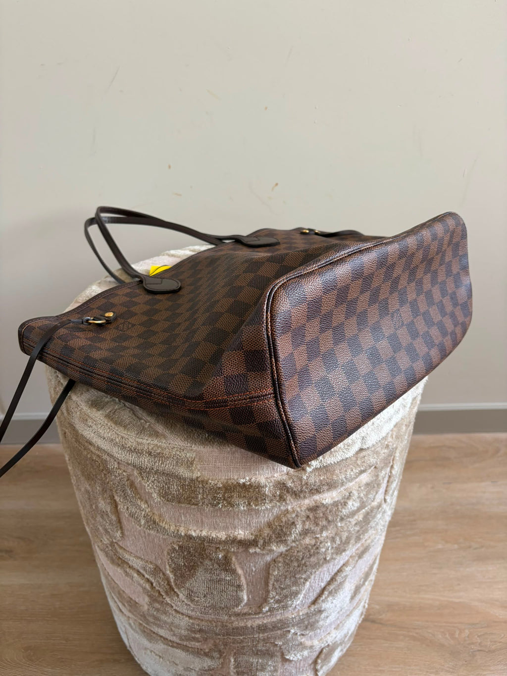 TRE103 - Louis Vuitton Neverfull MM Damier Ebène - 6