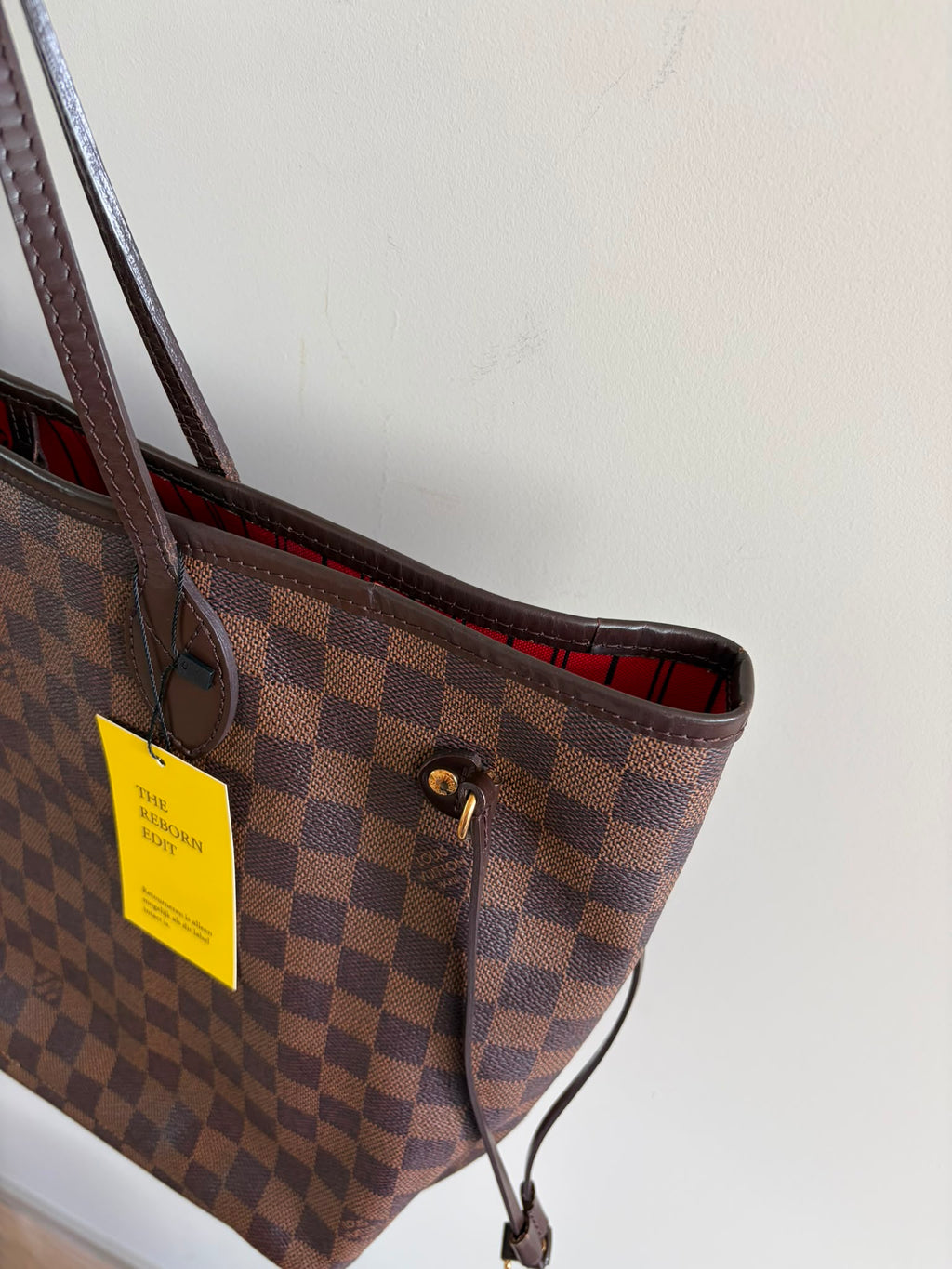 TRE103 - Louis Vuitton Neverfull MM Damier Ebène - 9