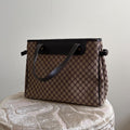 TRE124 - CELINE Macadam Canvas Shopper (2003) - 1