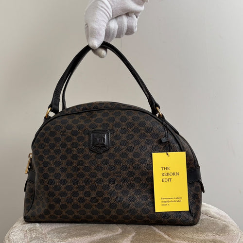 TRE126 - CELINE Macadam Dome Bag (1998) - 1