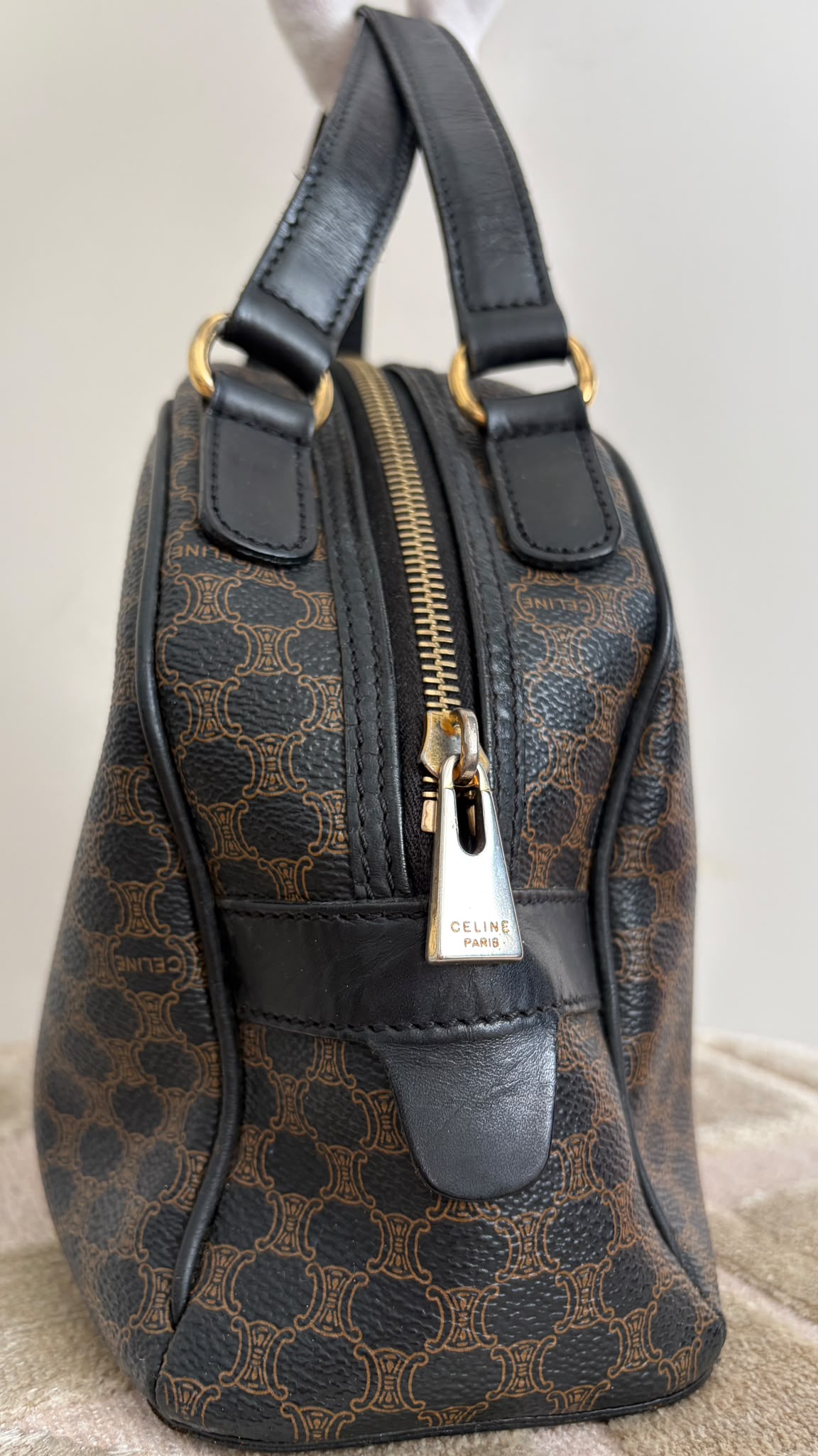 TRE126 - CELINE Macadam Dome Bag (1998) - 3