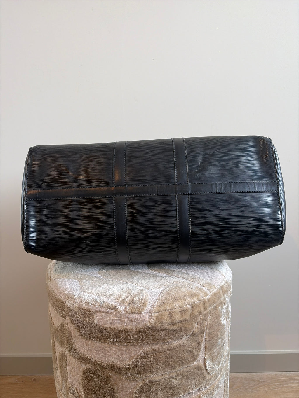 TRE39 - Louis Vuitton Keepall 45 Epi Black - productfoto 8