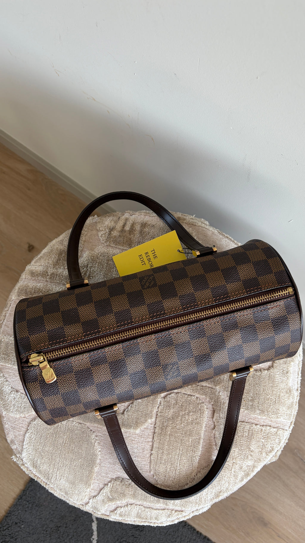 TRE40 - Louis Vuitton Papillon 28 Damier Ebene - productfoto 10