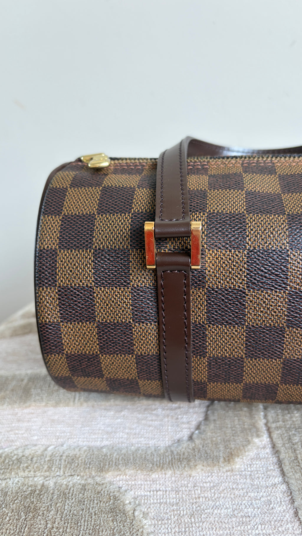 TRE40 - Louis Vuitton Papillon 28 Damier Ebene - productfoto 12