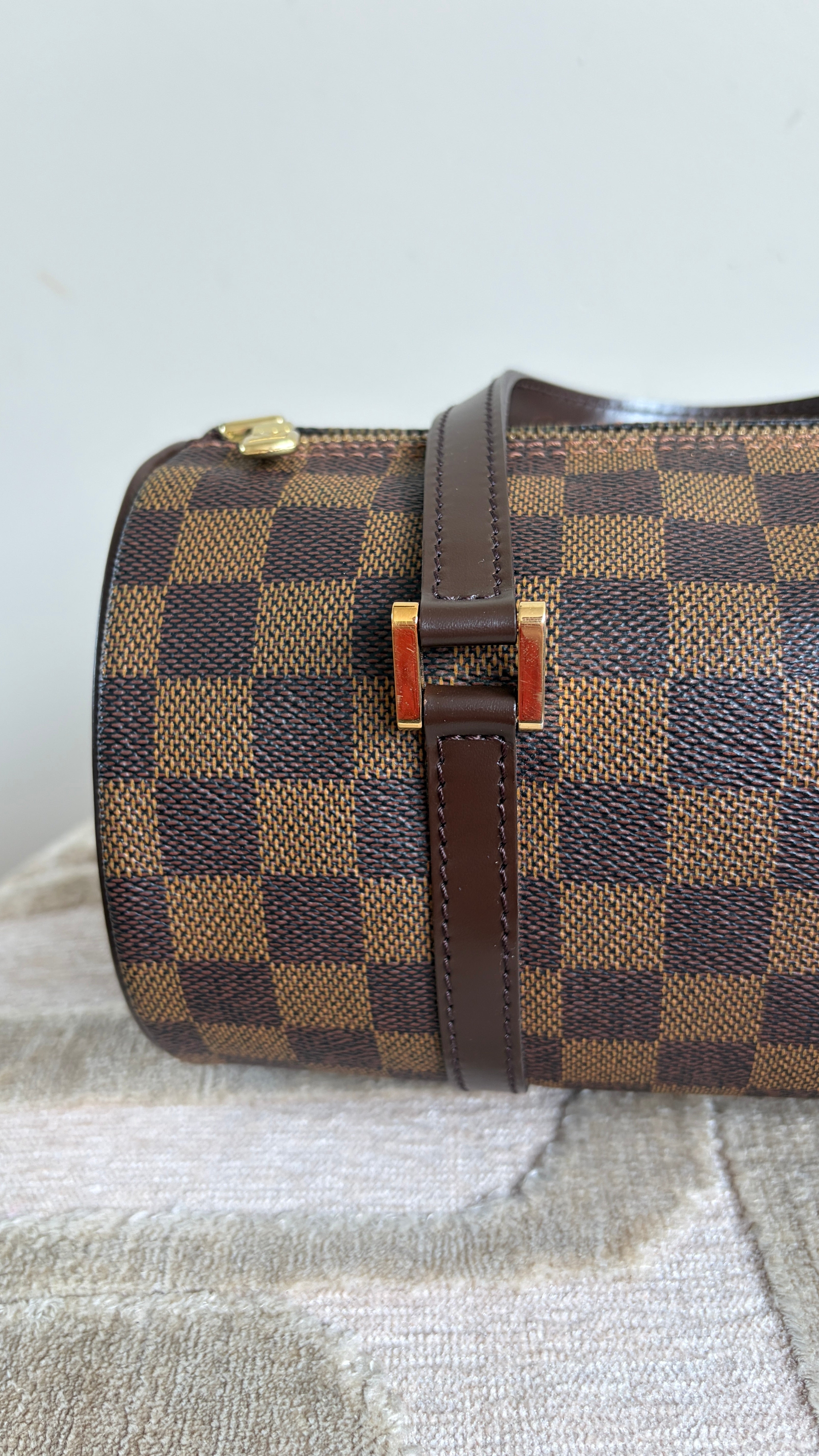 TRE40 - Louis Vuitton Papillon 28 Damier Ebene - productfoto 12