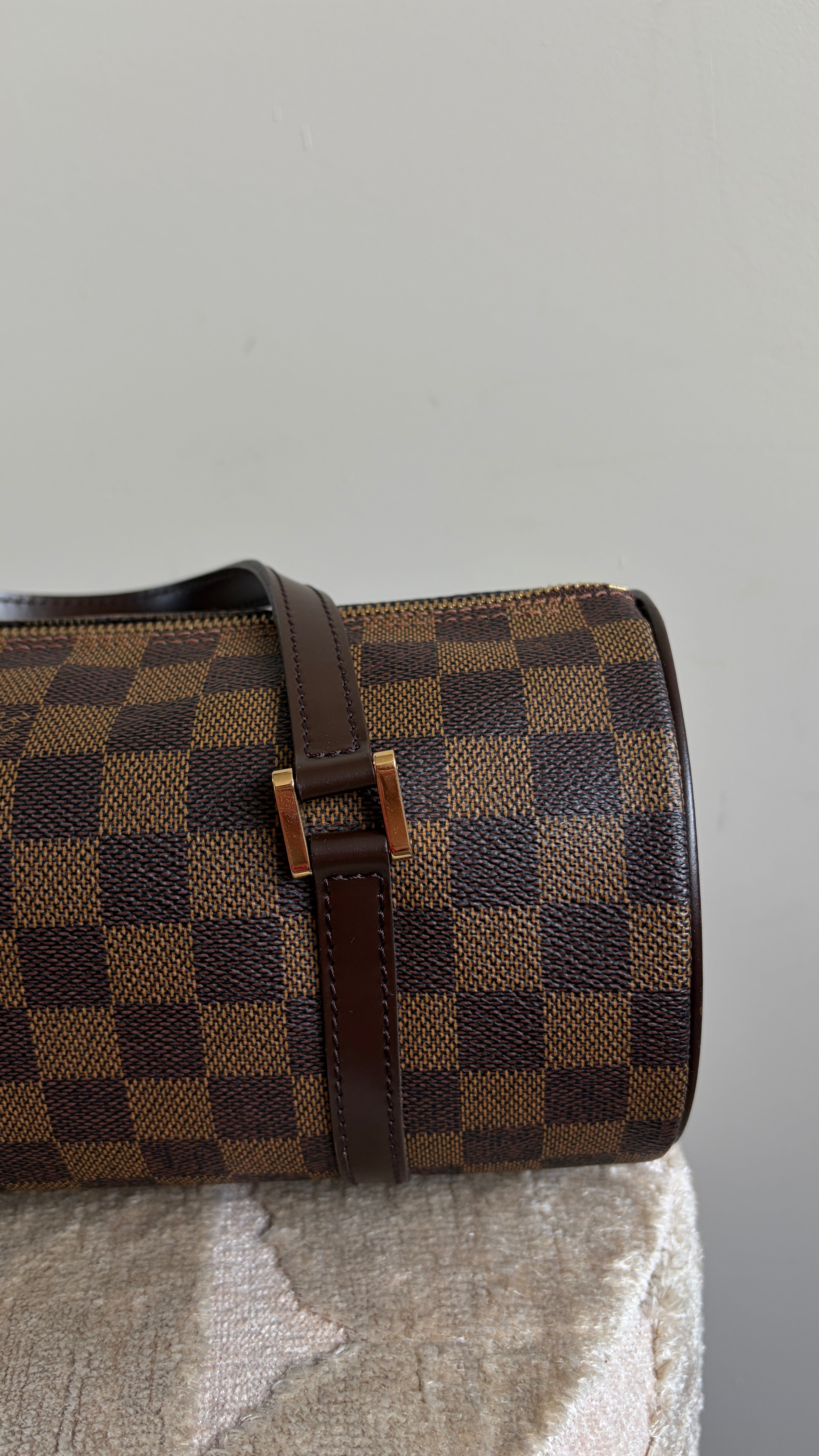 TRE40 - Louis Vuitton Papillon 28 Damier Ebene - productfoto 13