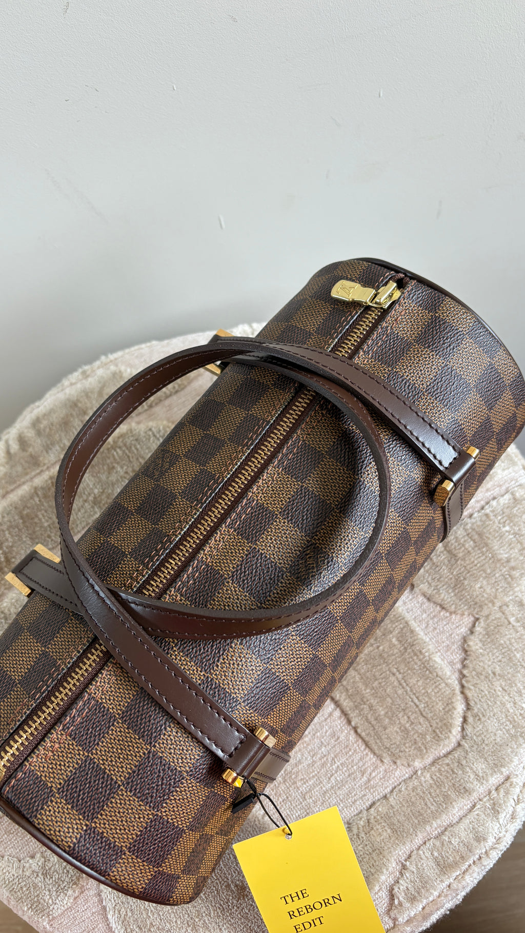 TRE40 - Louis Vuitton Papillon 28 Damier Ebene - productfoto 17