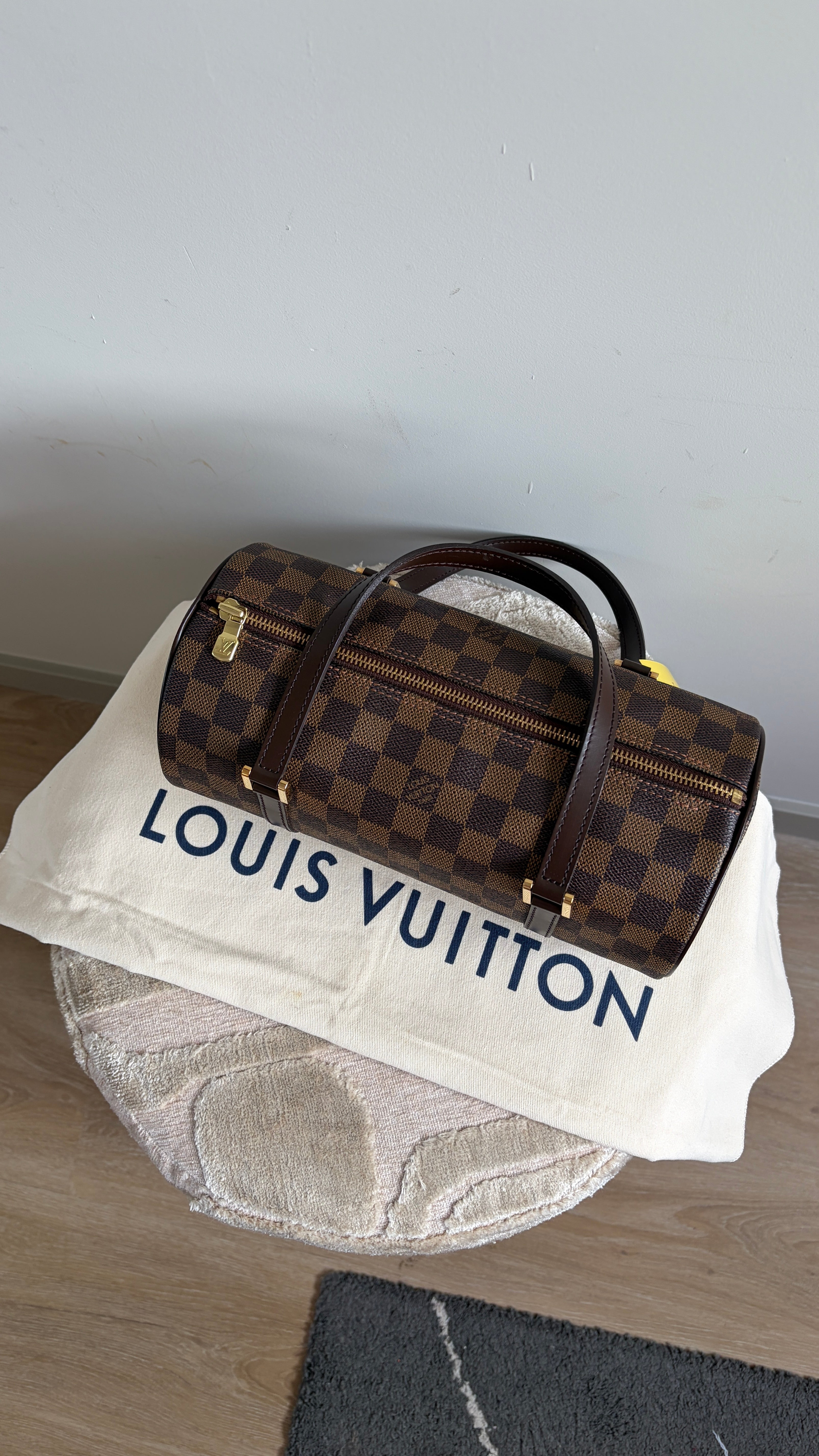 TRE40 - Louis Vuitton Papillon 28 Damier Ebene - productfoto 23