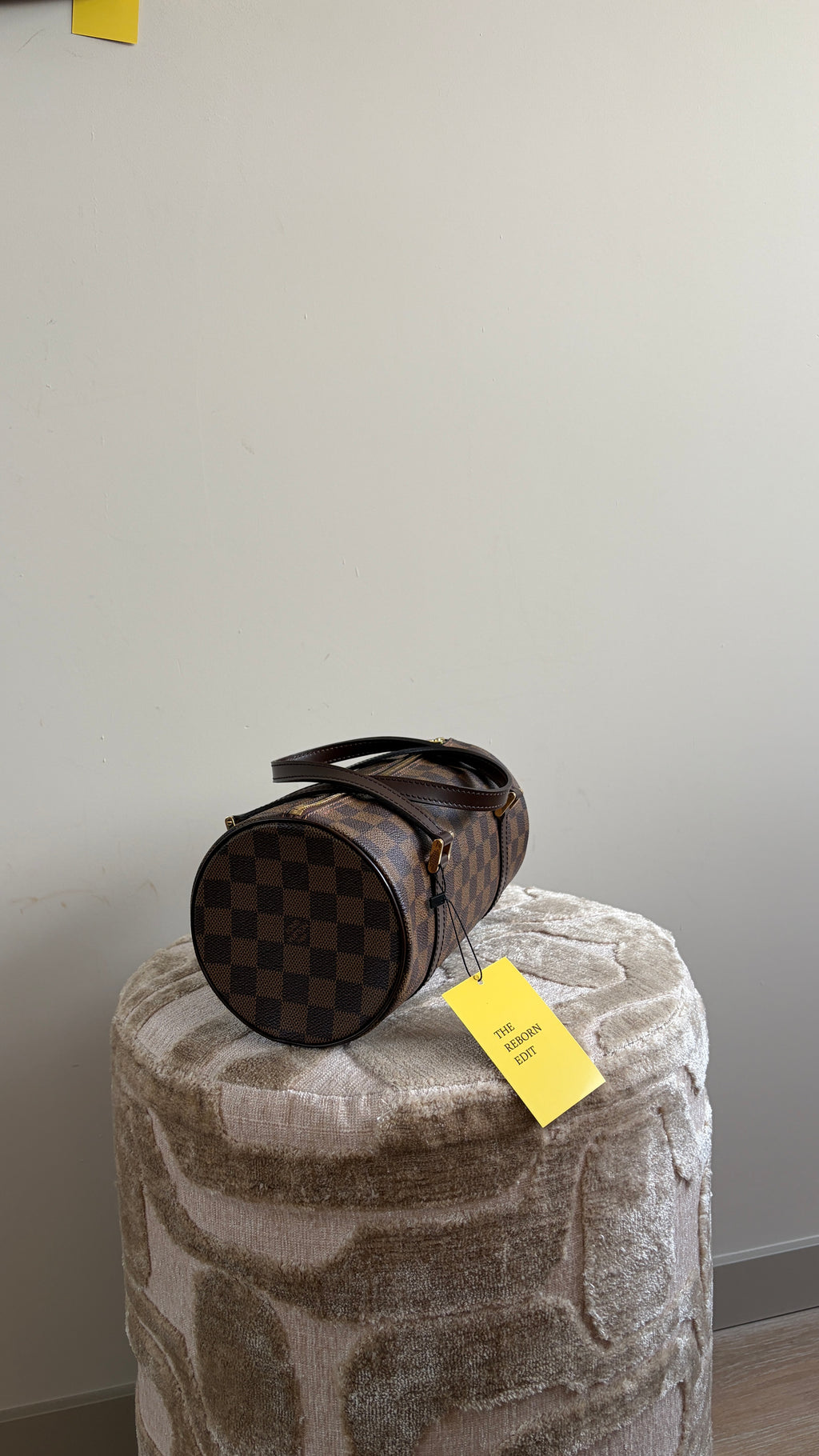 TRE40 - Louis Vuitton Papillon 28 Damier Ebene - productfoto 4