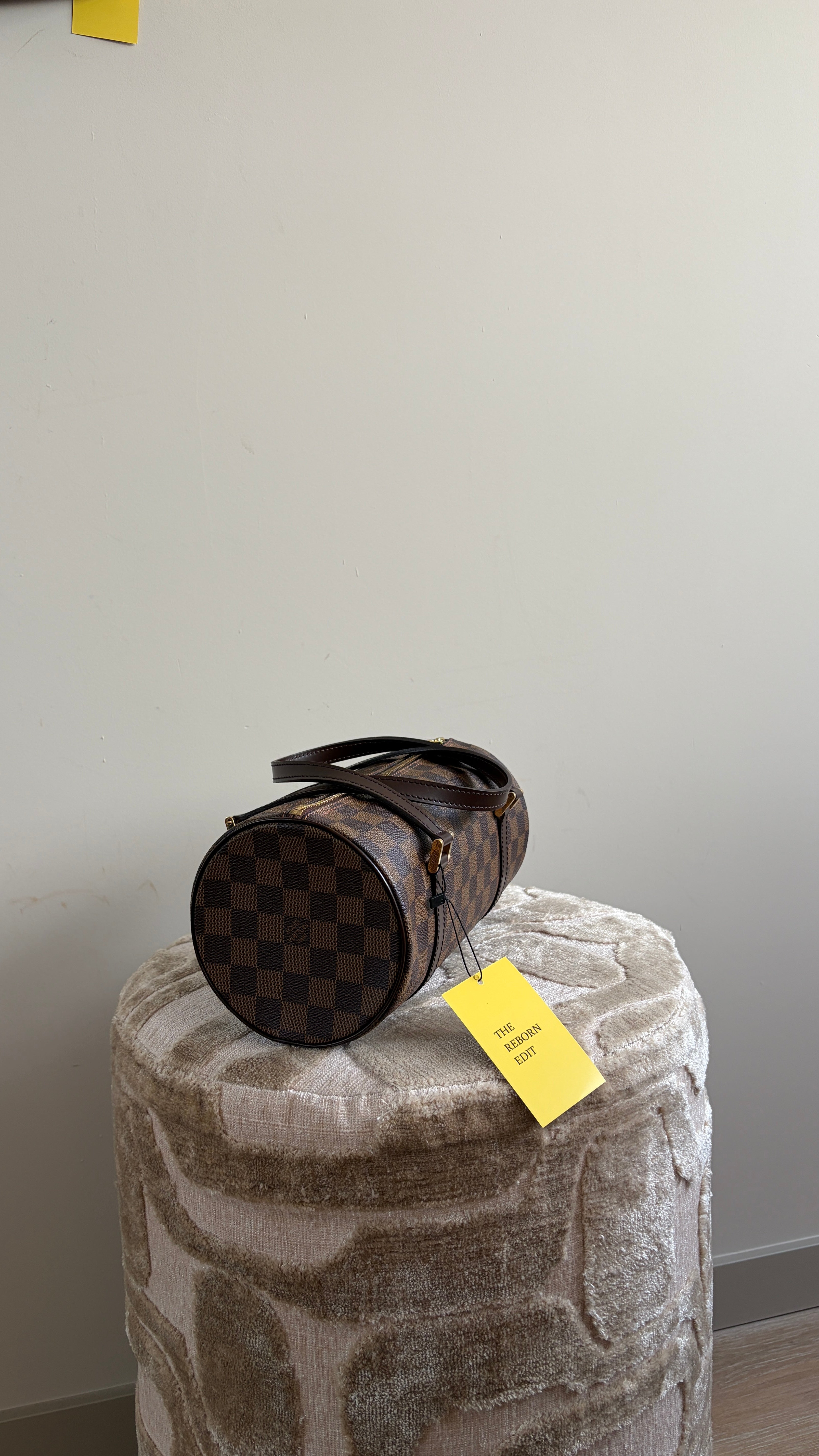 TRE40 - Louis Vuitton Papillon 28 Damier Ebene - productfoto 4