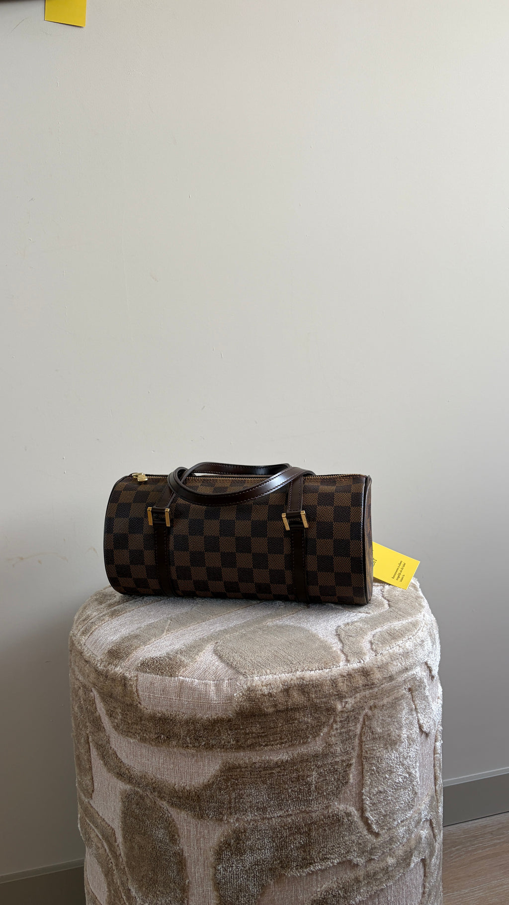 TRE40 - Louis Vuitton Papillon 28 Damier Ebene - productfoto 5