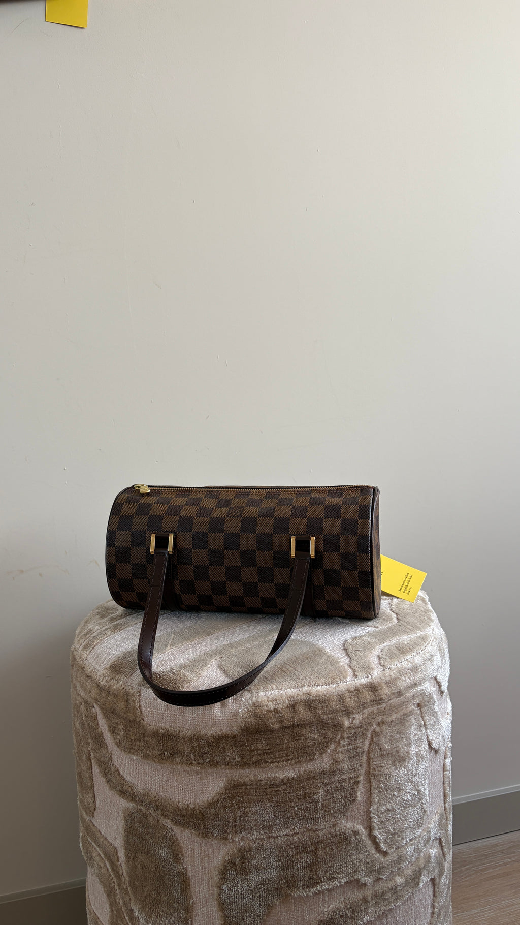 TRE40 - Louis Vuitton Papillon 28 Damier Ebene - productfoto 6