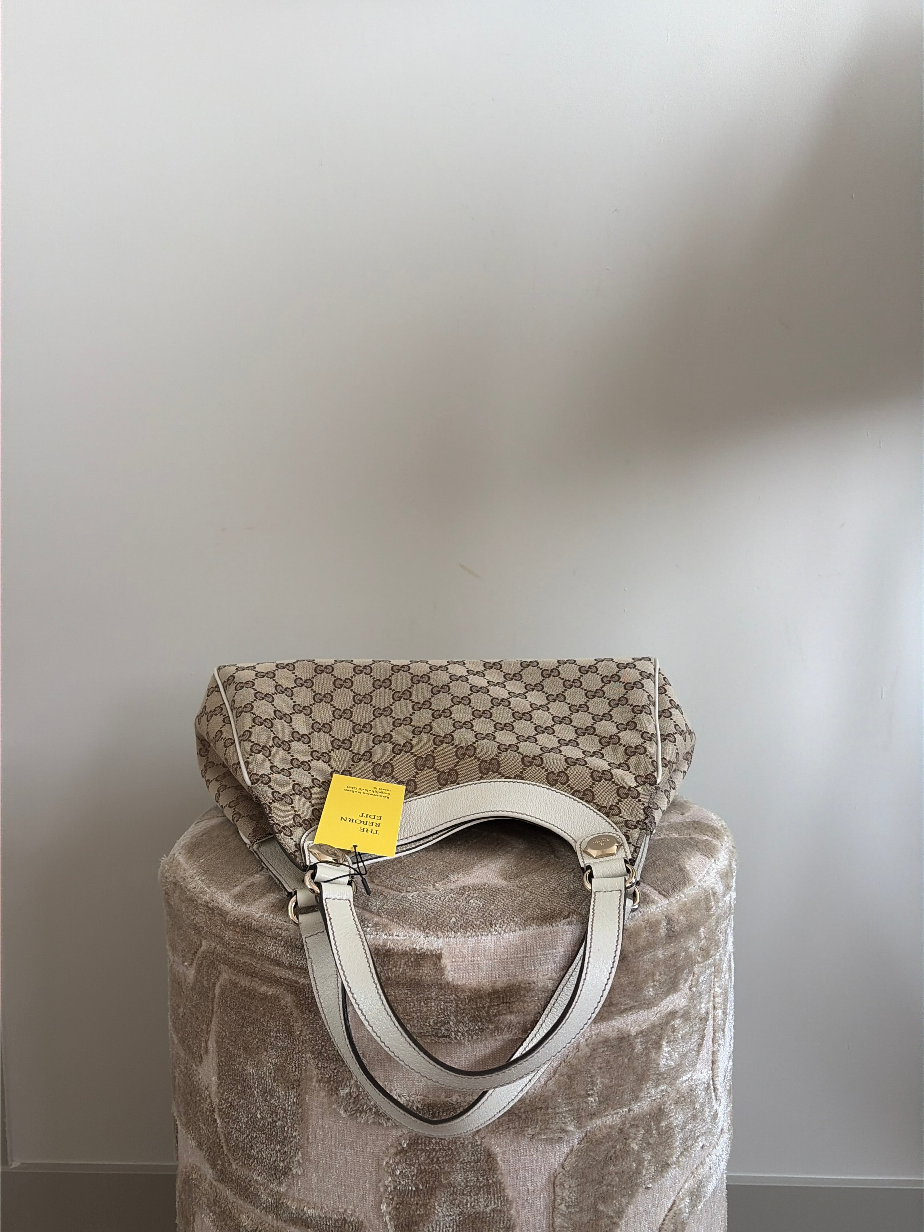 TRE43 - Gucci Abbey Hobo Charmy Beige - Productfoto 10