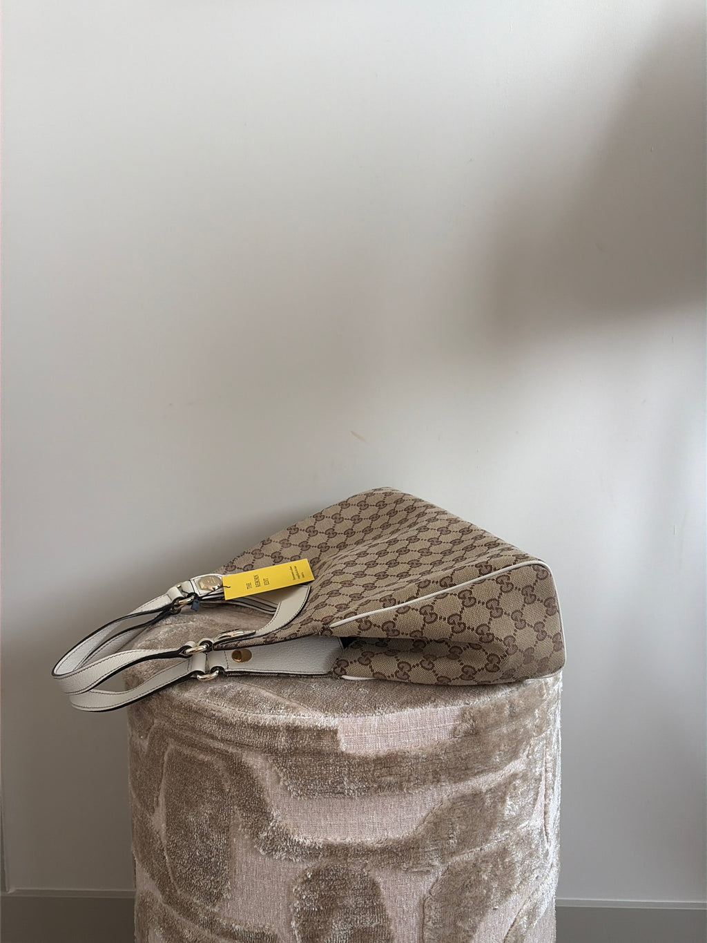 TRE43 - Gucci Abbey Hobo Charmy Beige - Productfoto 11
