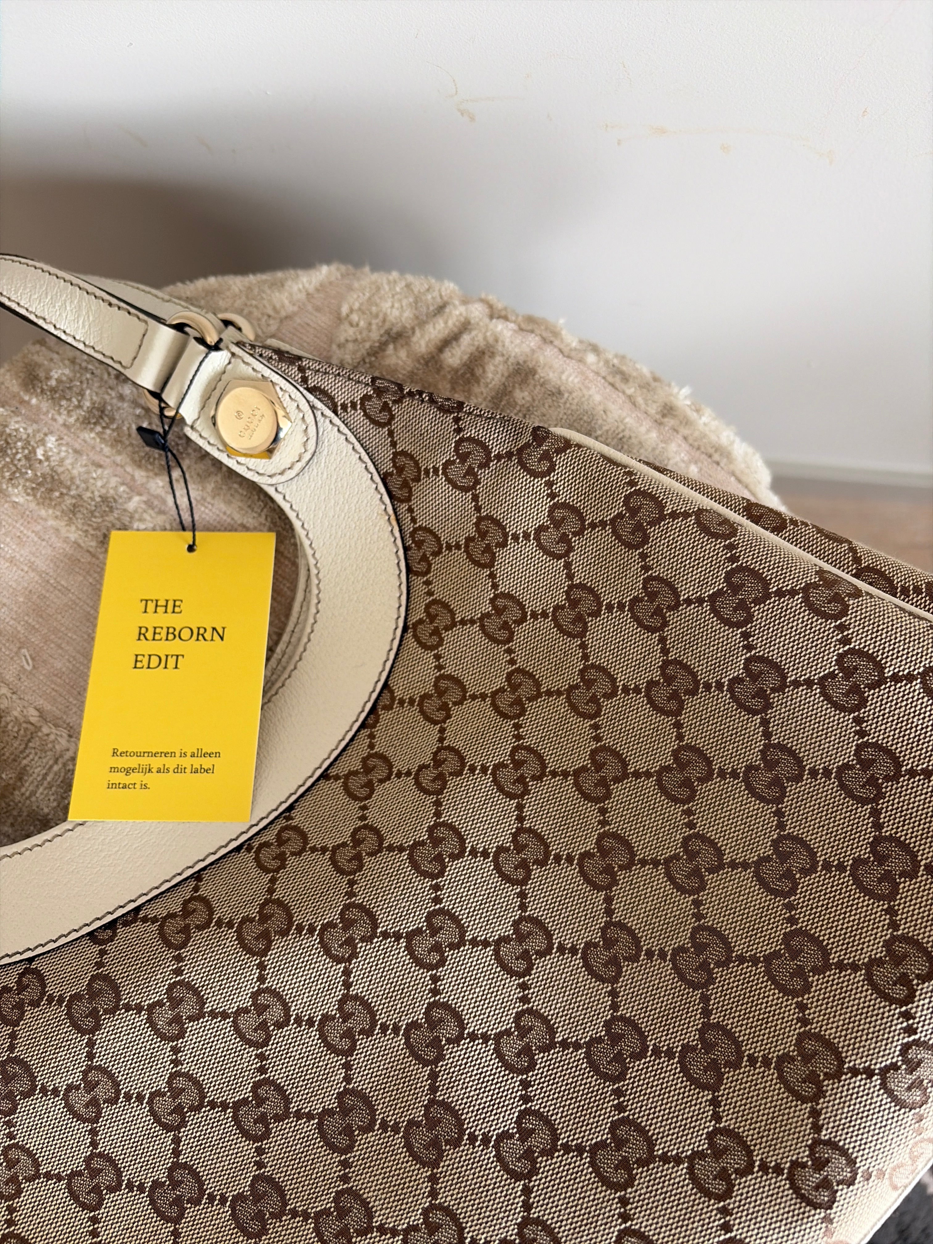 TRE43 - Gucci Abbey Hobo Charmy Beige - Productfoto 15