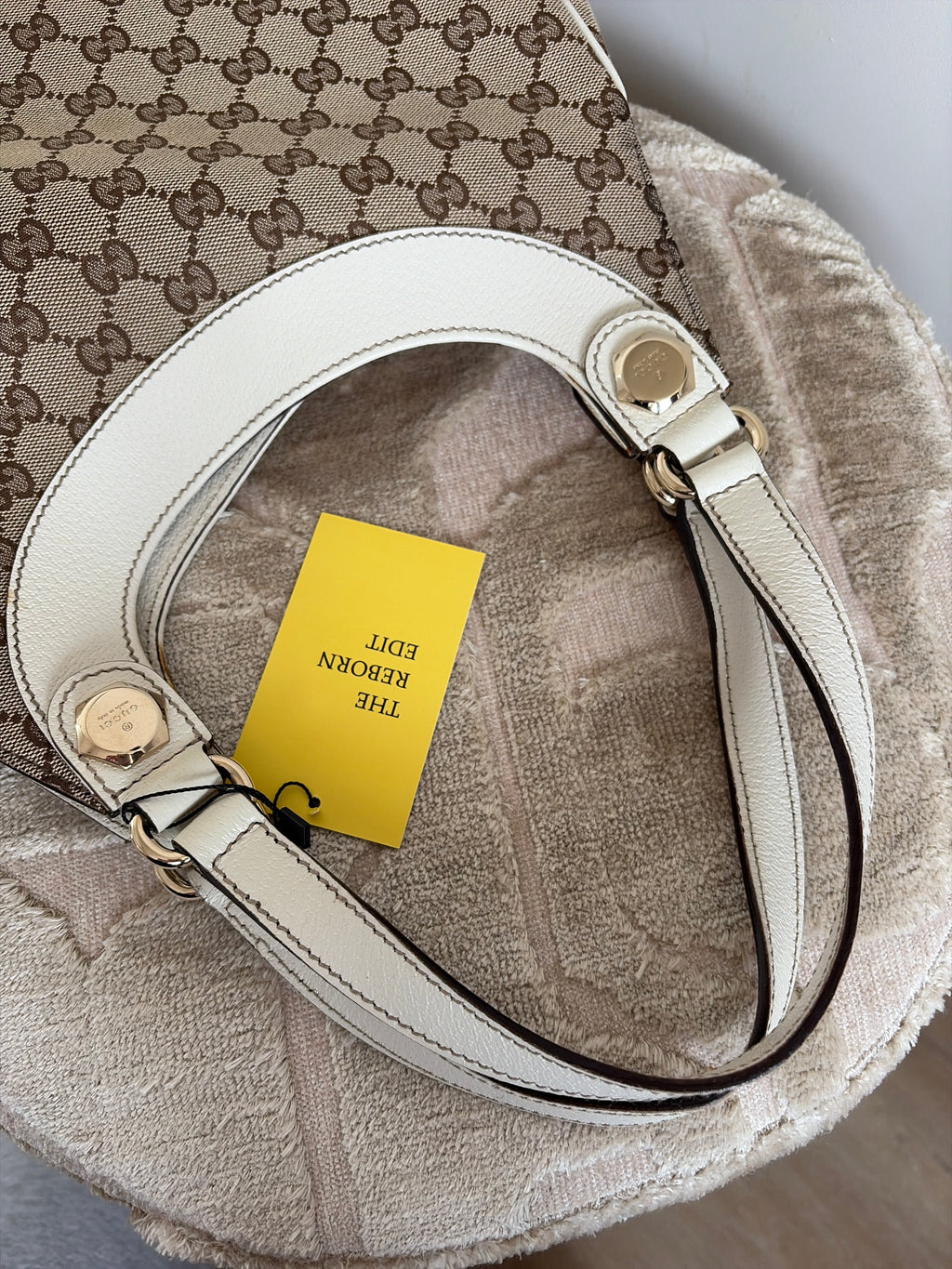 TRE43 - Gucci Abbey Hobo Charmy Beige - Productfoto 16