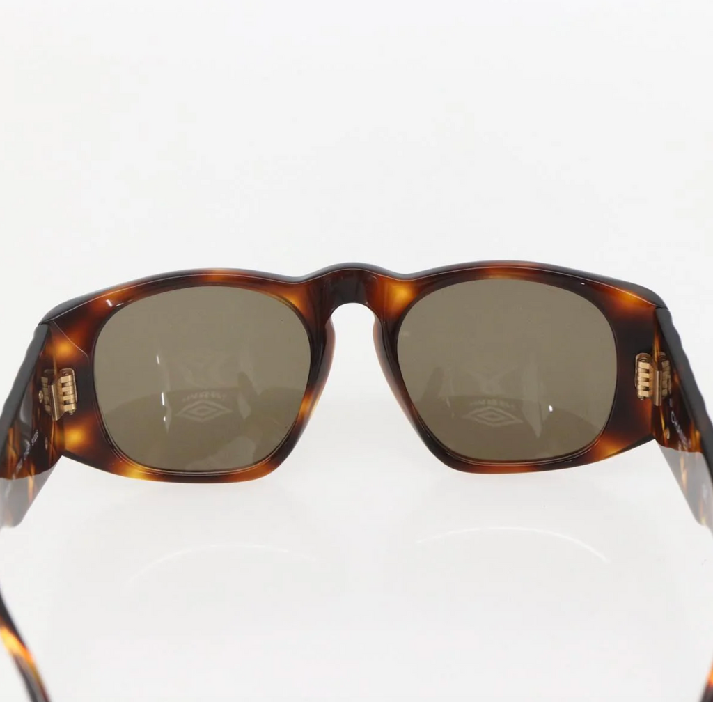 TRE49 - Chanel sunglasses plastic brown CC - 8